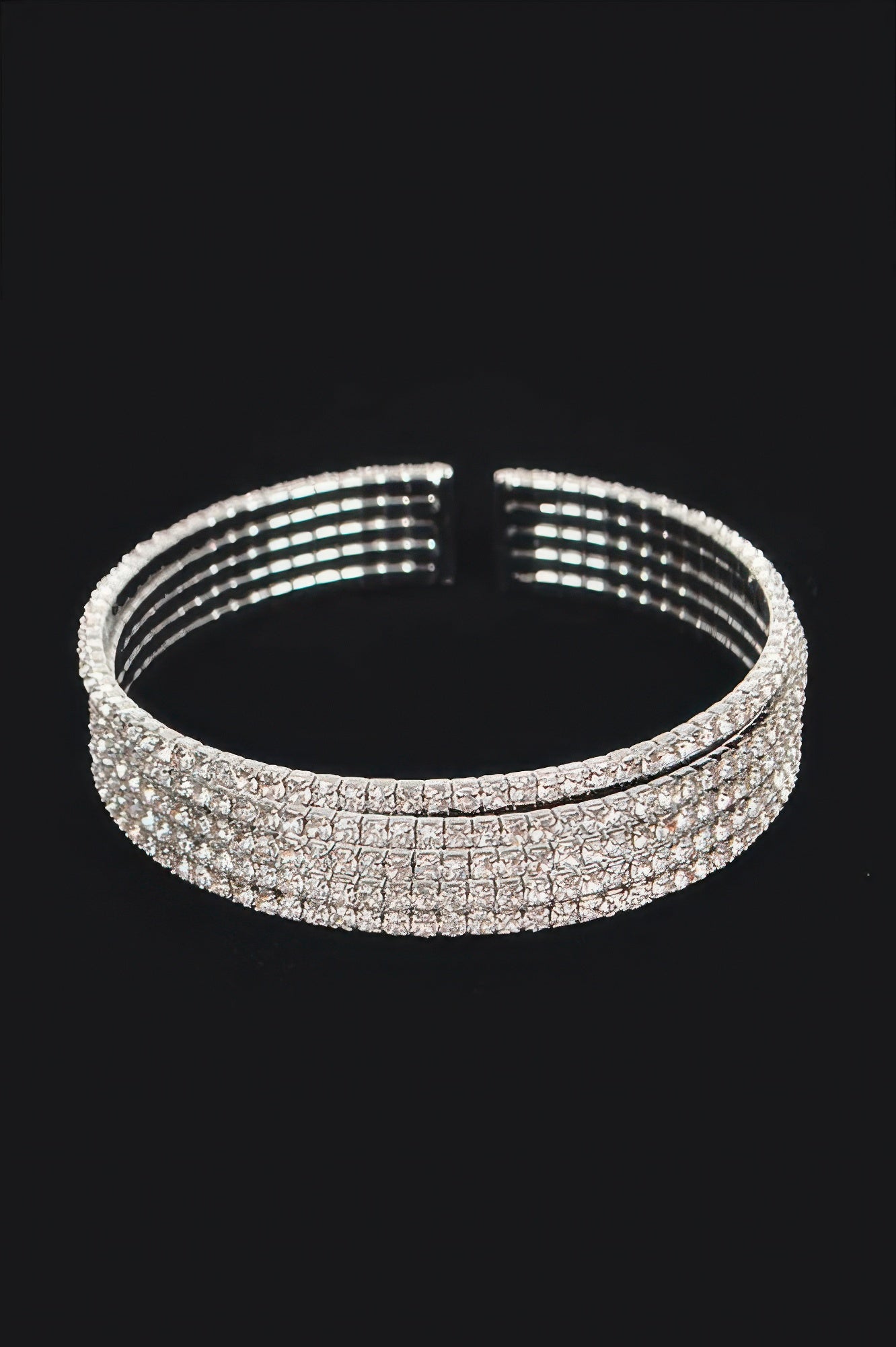 Wrap Rhinestone Bangle - Tigbul's Variety Fashion Shop