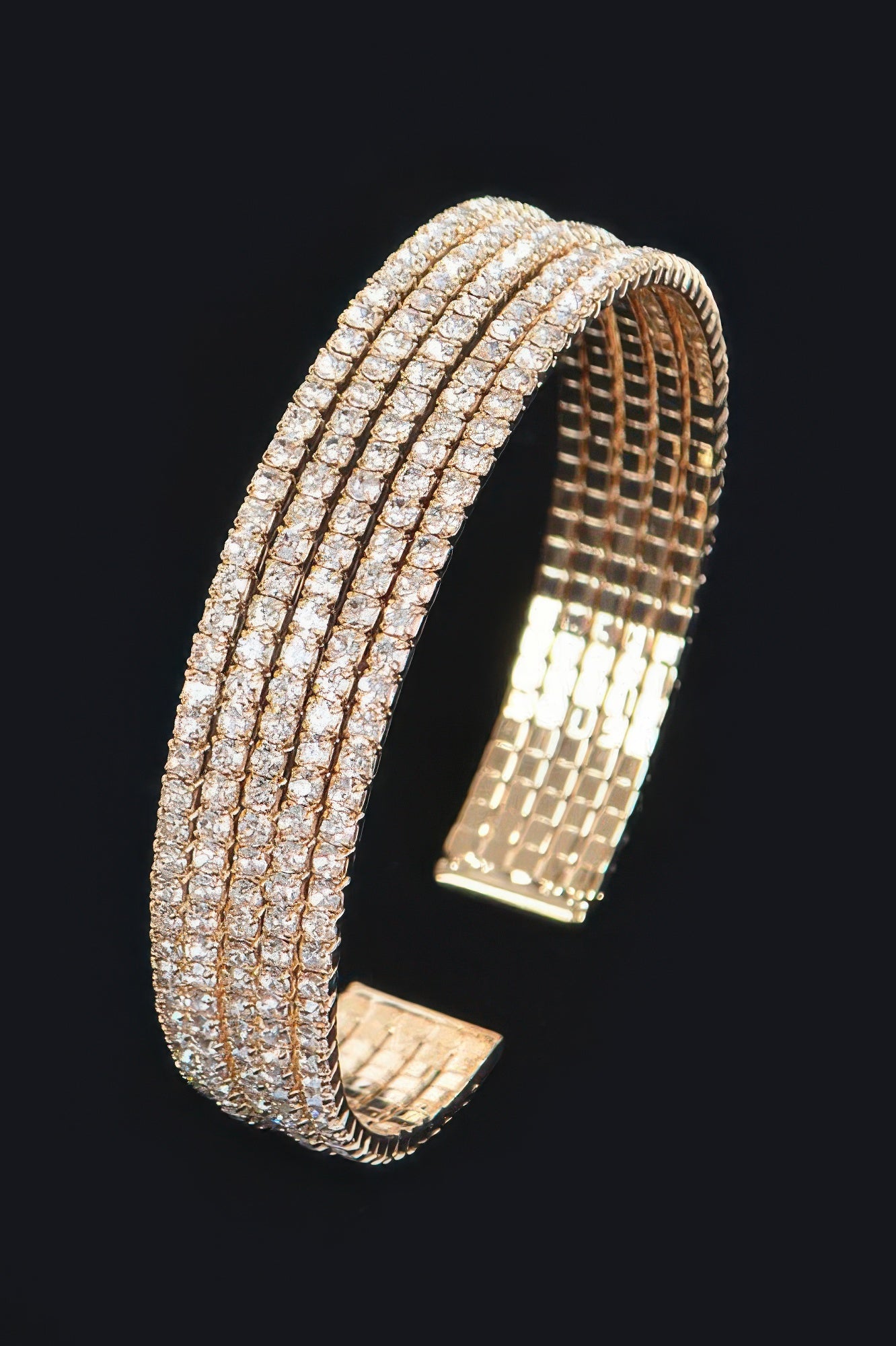 Wrap Rhinestone Bangle - Tigbul's Variety Fashion Shop