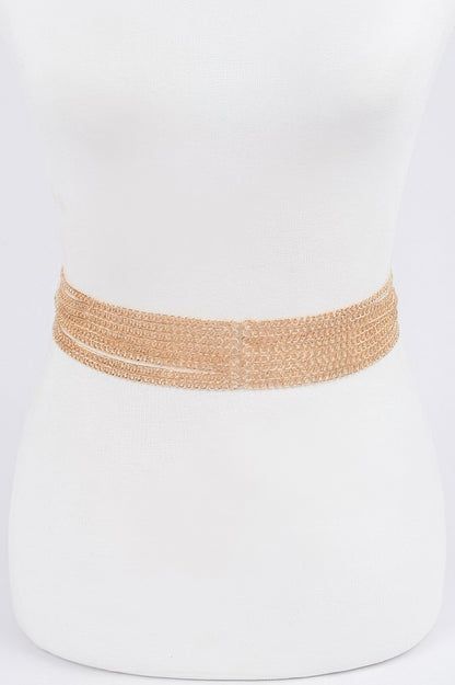 Multi Chain Gold Color Belt | Tigbuls Variety Fashion Shop