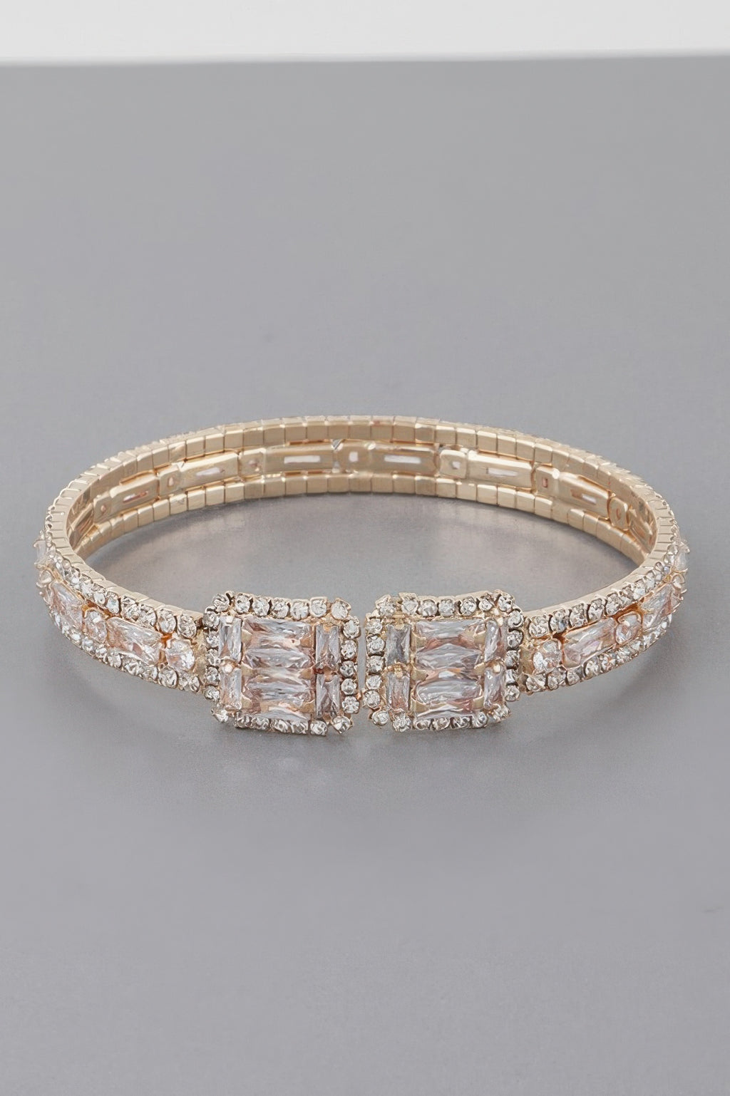 Rhinestone Cuff Bracelet - Tigbul's Variety Fashion Shop