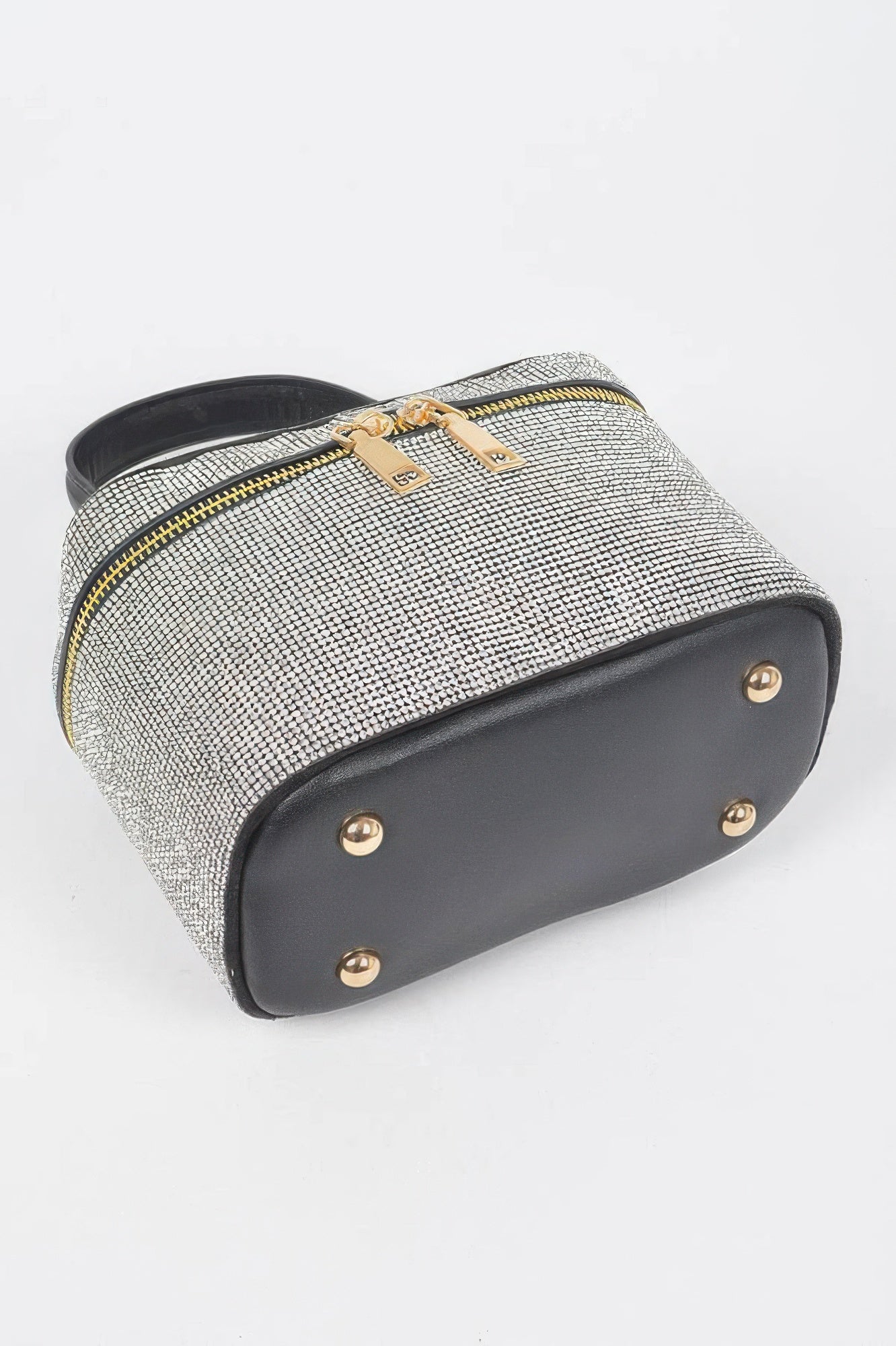 Rhinestone Top Handle Clutch - Tigbul's Variety Fashion Shop