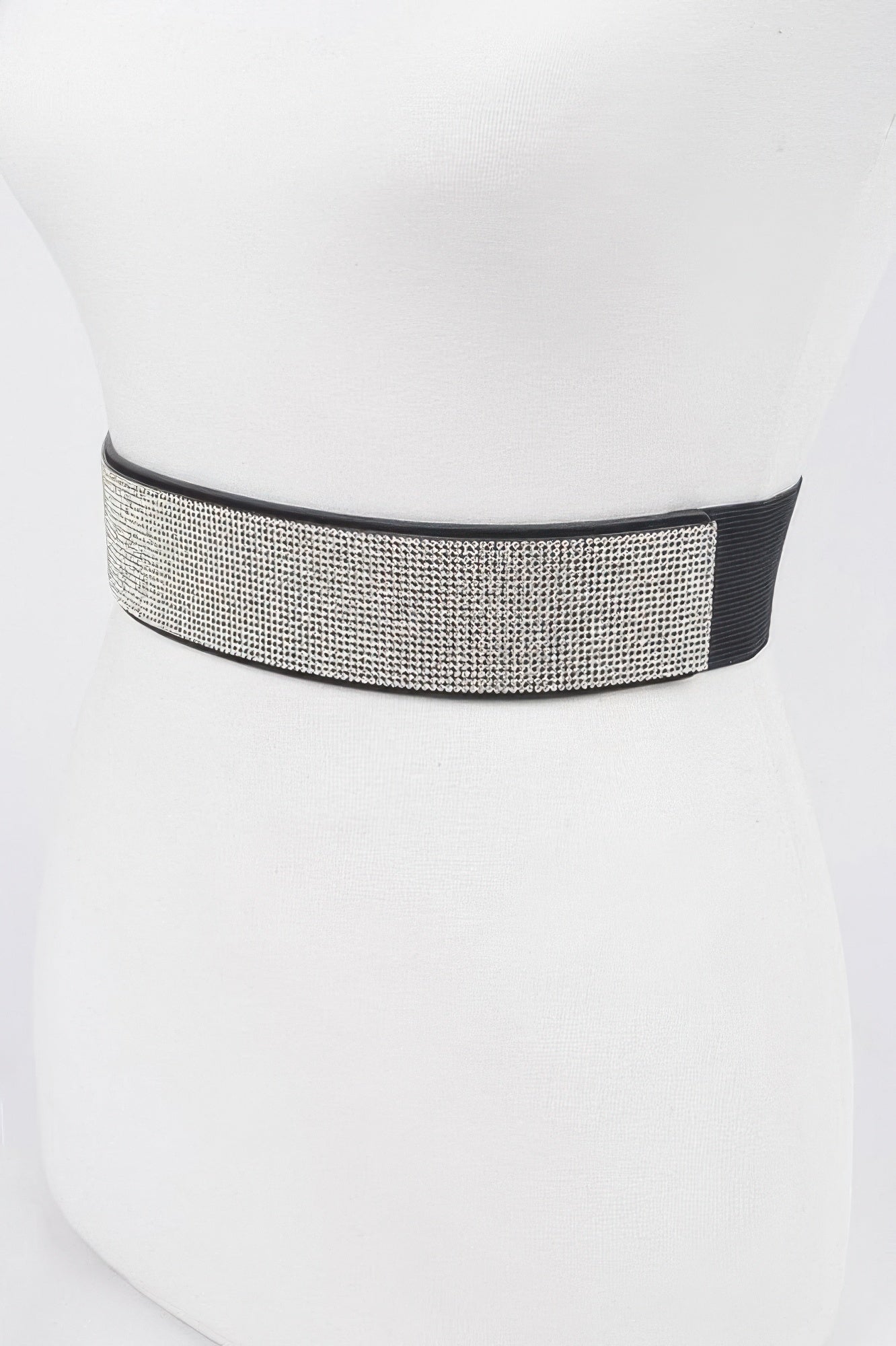 Rhinestone Elastic Belt - Tigbul's Variety Fashion Shop