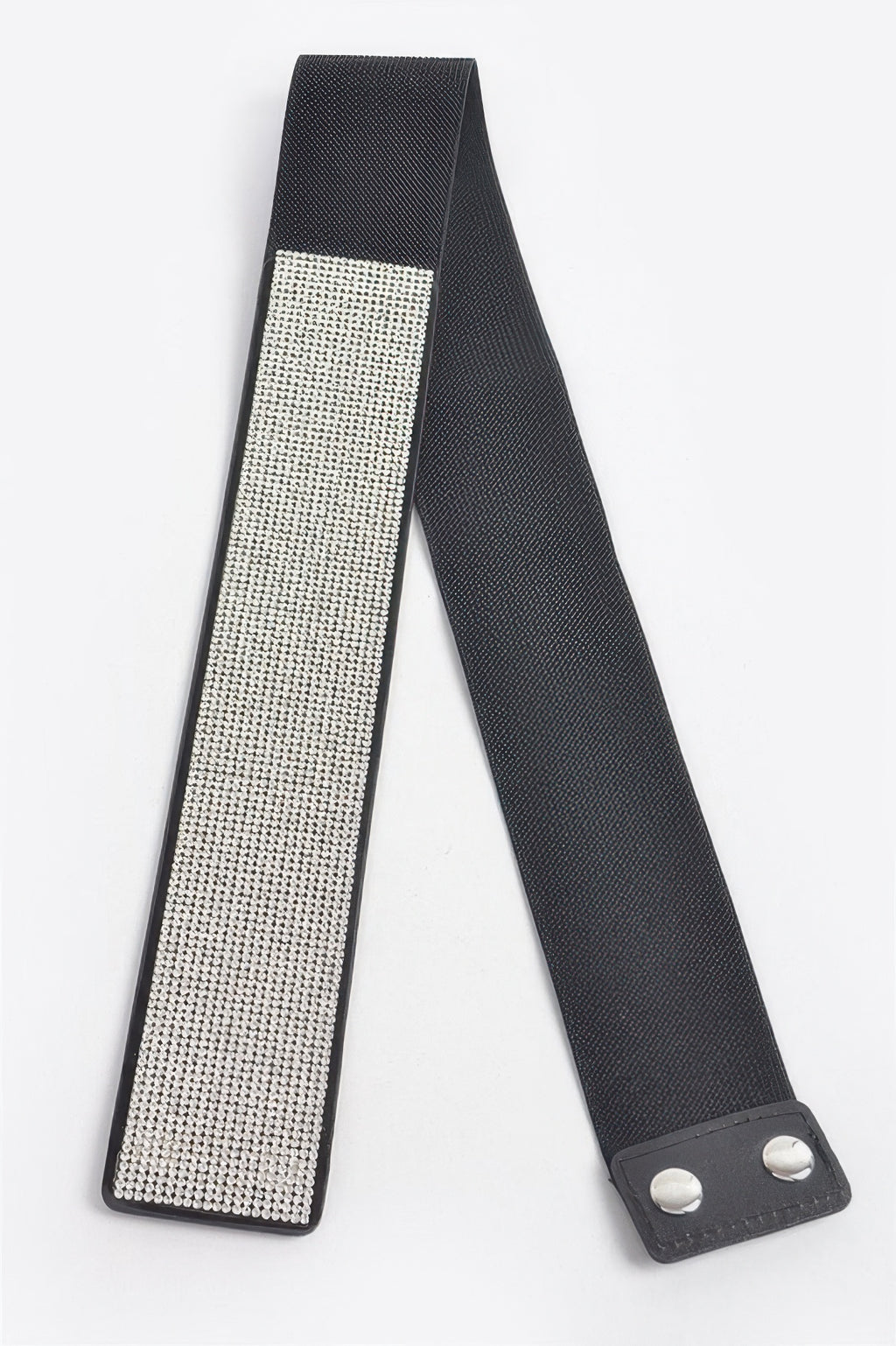 Rhinestone Elastic Belt - Tigbul's Variety Fashion Shop