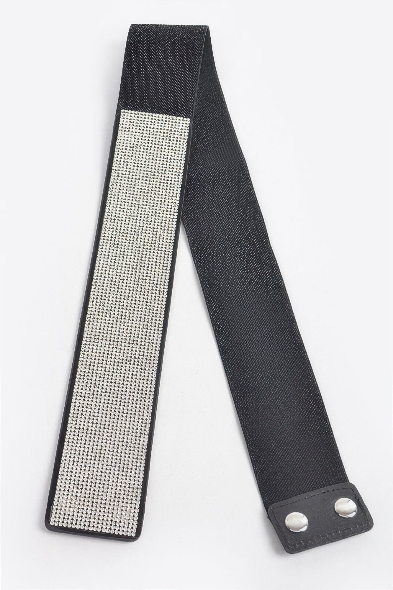 Rhinestone Elastic Belt - Tigbul's Variety Fashion Shop