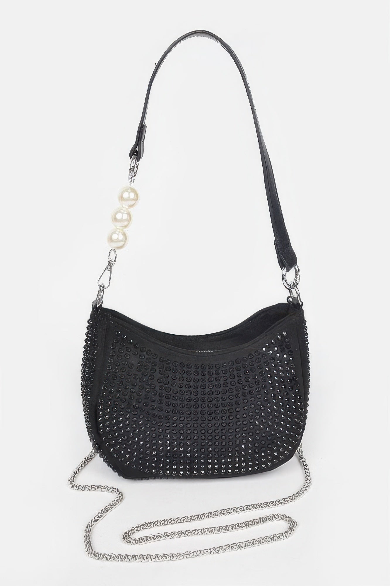 Hotfix Micro Suede Crossbody Bag - Tigbul's Variety Fashion Shop