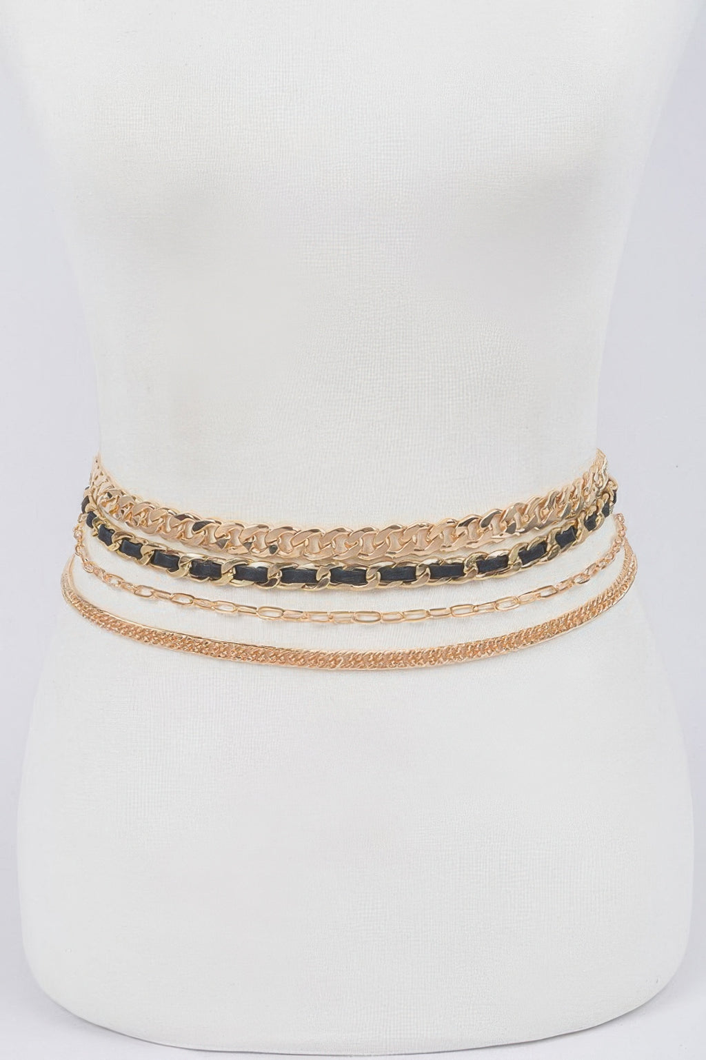 Multi Layered Chain Belt - Tigbul's Variety Fashion Shop