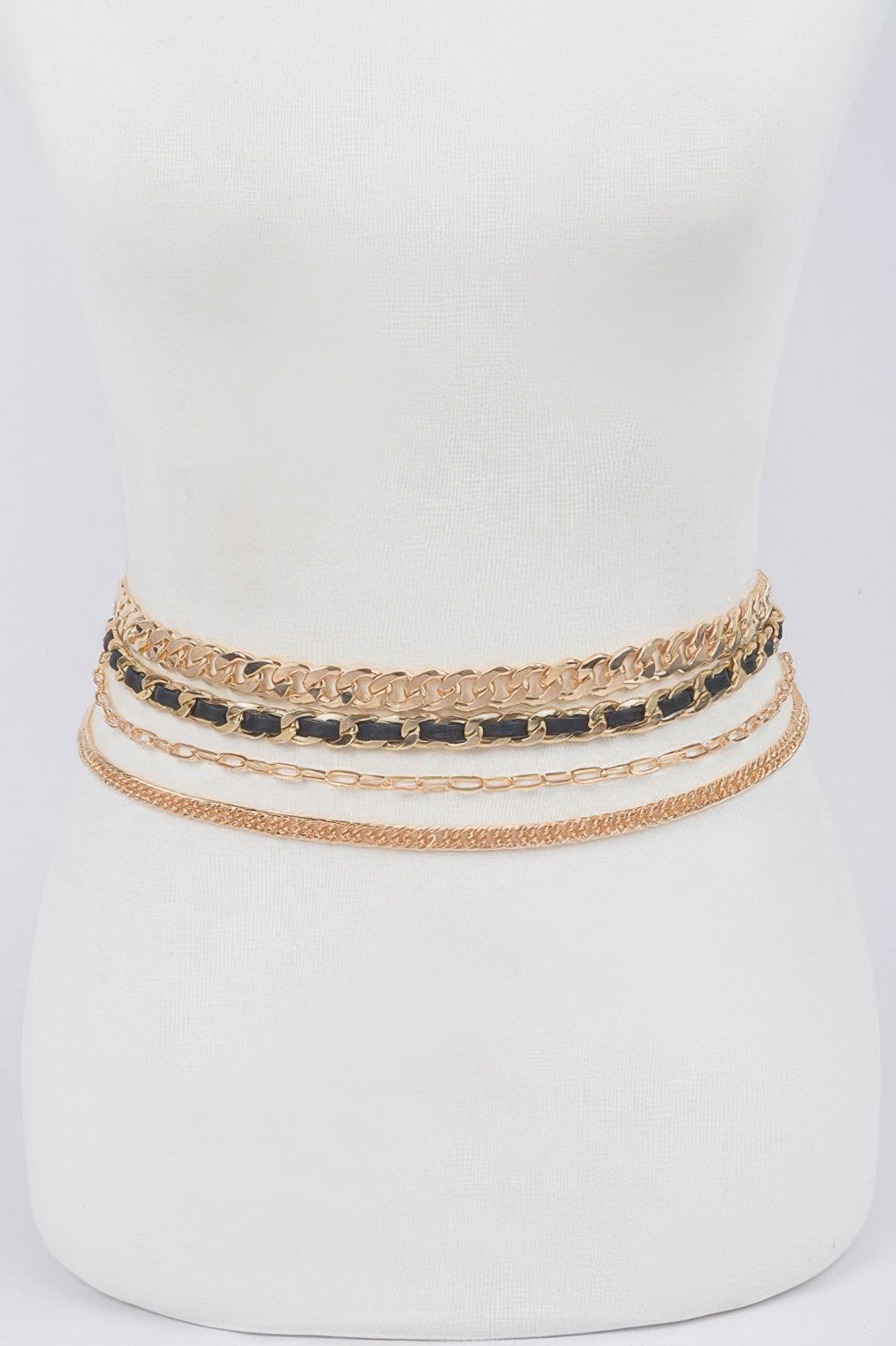 Multi Layered Chain Belt - Tigbul's Variety Fashion Shop
