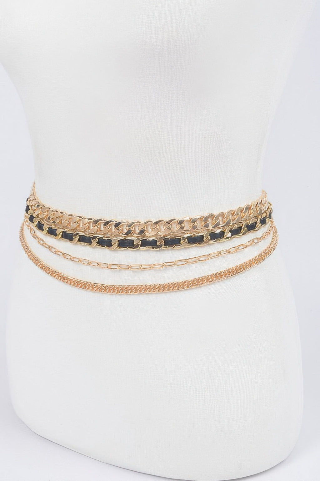 Multi Layered Chain Belt - Tigbul's Variety Fashion Shop