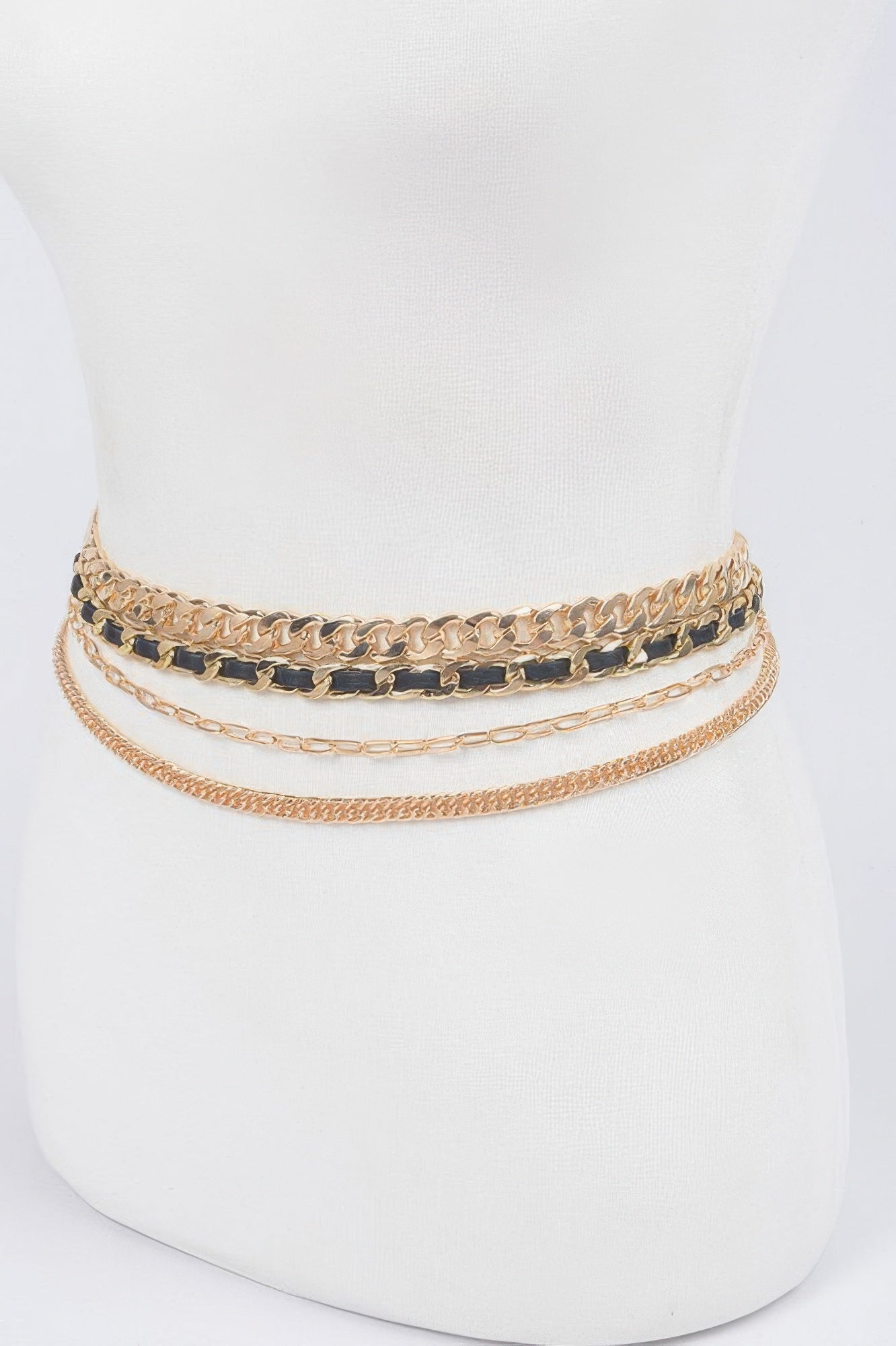 Multi Layered Chain Belt - Tigbul's Variety Fashion Shop