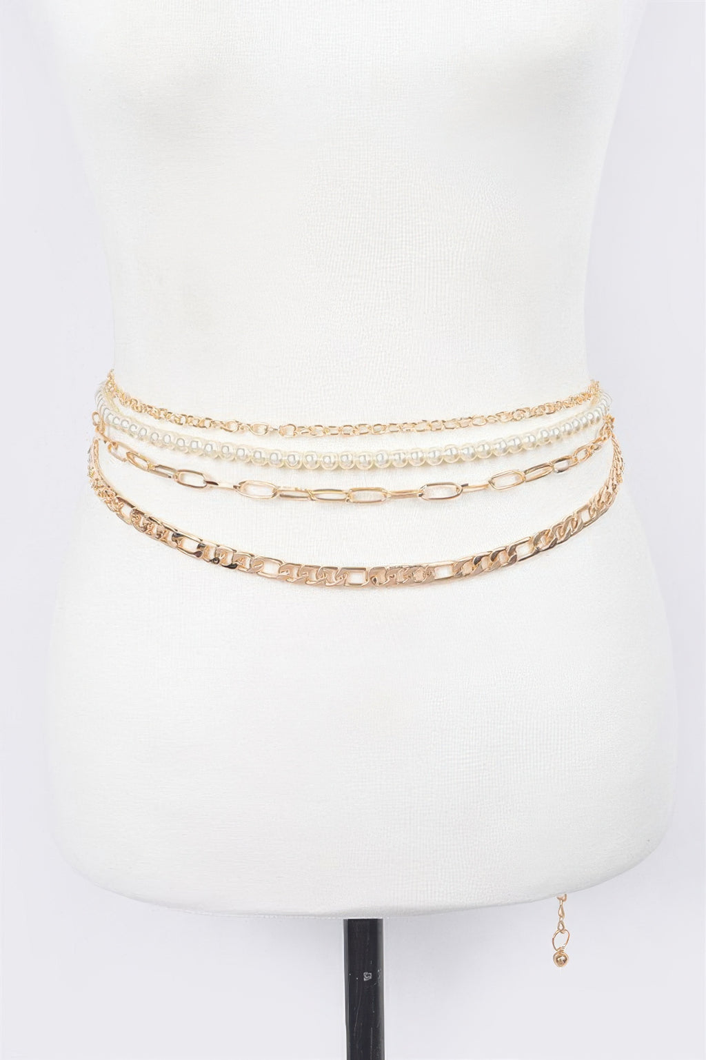 Multi Layered Chain Belt - Tigbul's Variety Fashion Shop