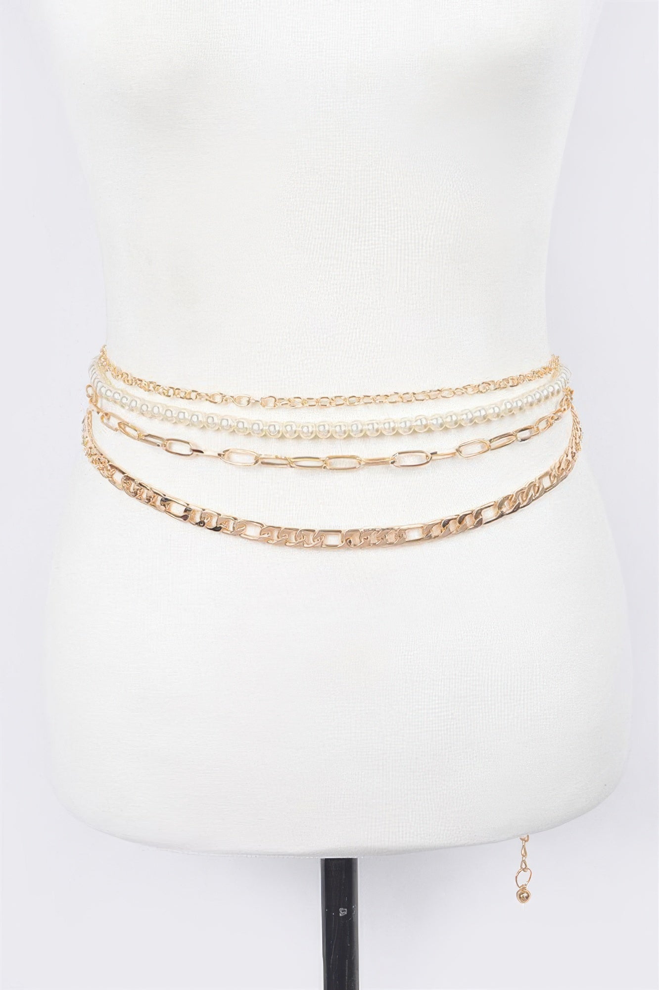 Multi Layered Chain Belt - Tigbul's Variety Fashion Shop