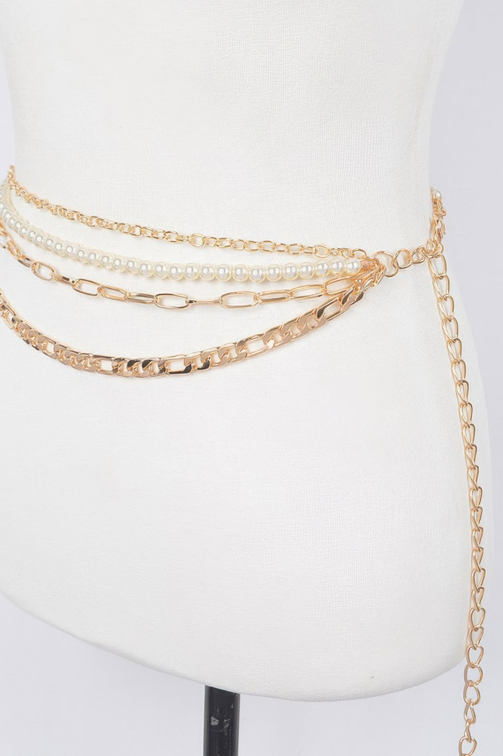 Multi Layered Chain Belt - Tigbul's Variety Fashion Shop