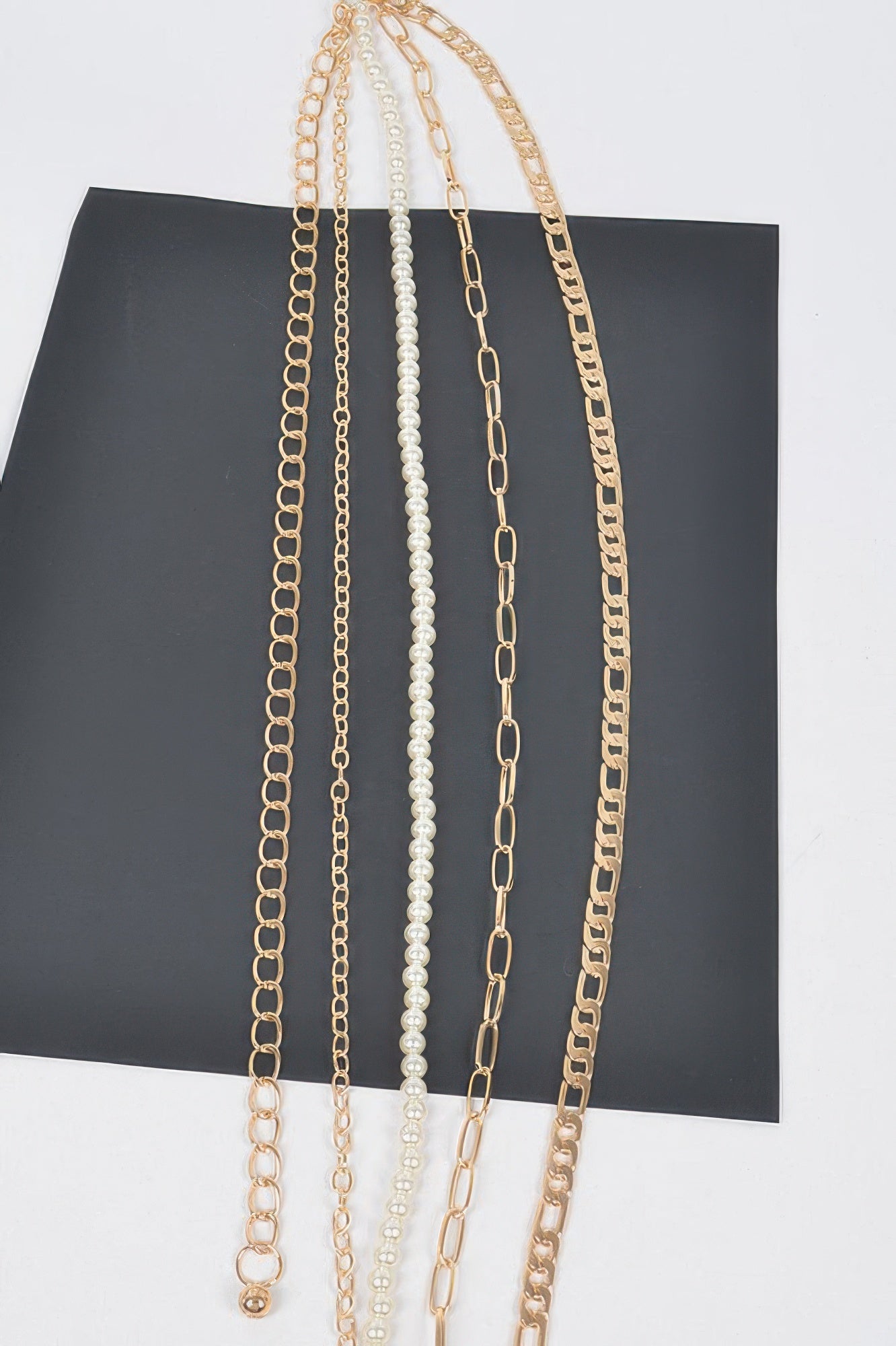 Multi Layered Chain Belt - Tigbul's Variety Fashion Shop