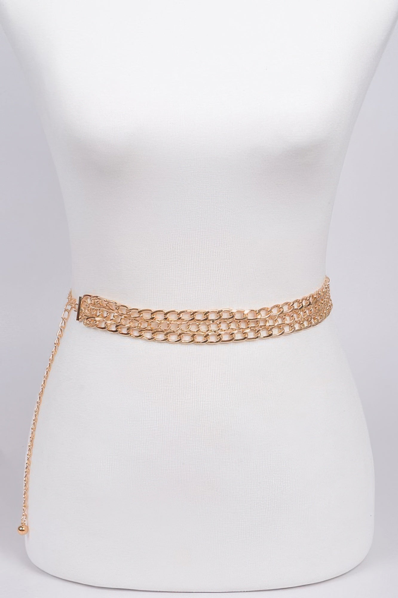 Three Layer Fashion Chain Belt - Tigbul's Variety Fashion Shop