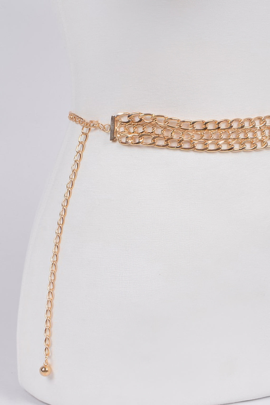Three Layer Fashion Chain Belt - Tigbul's Variety Fashion Shop