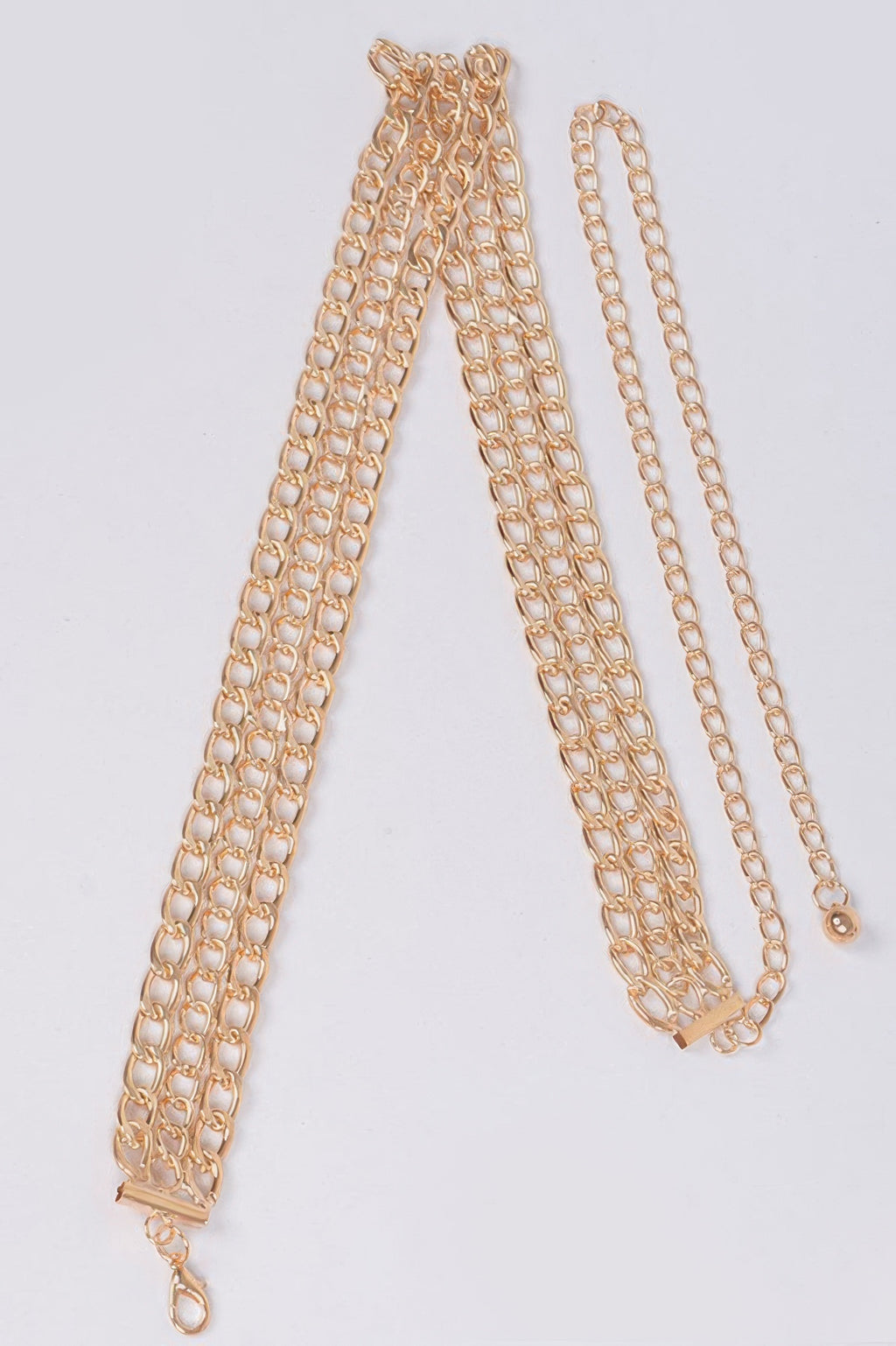 Three Layer Fashion Chain Belt - Tigbul's Variety Fashion Shop