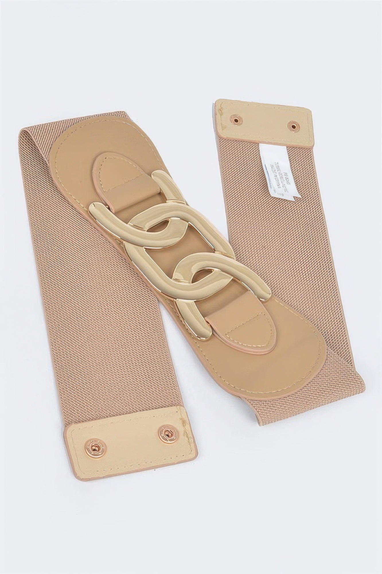 Metal Buckle Elastic Belt - Tigbul's Variety Fashion Shop