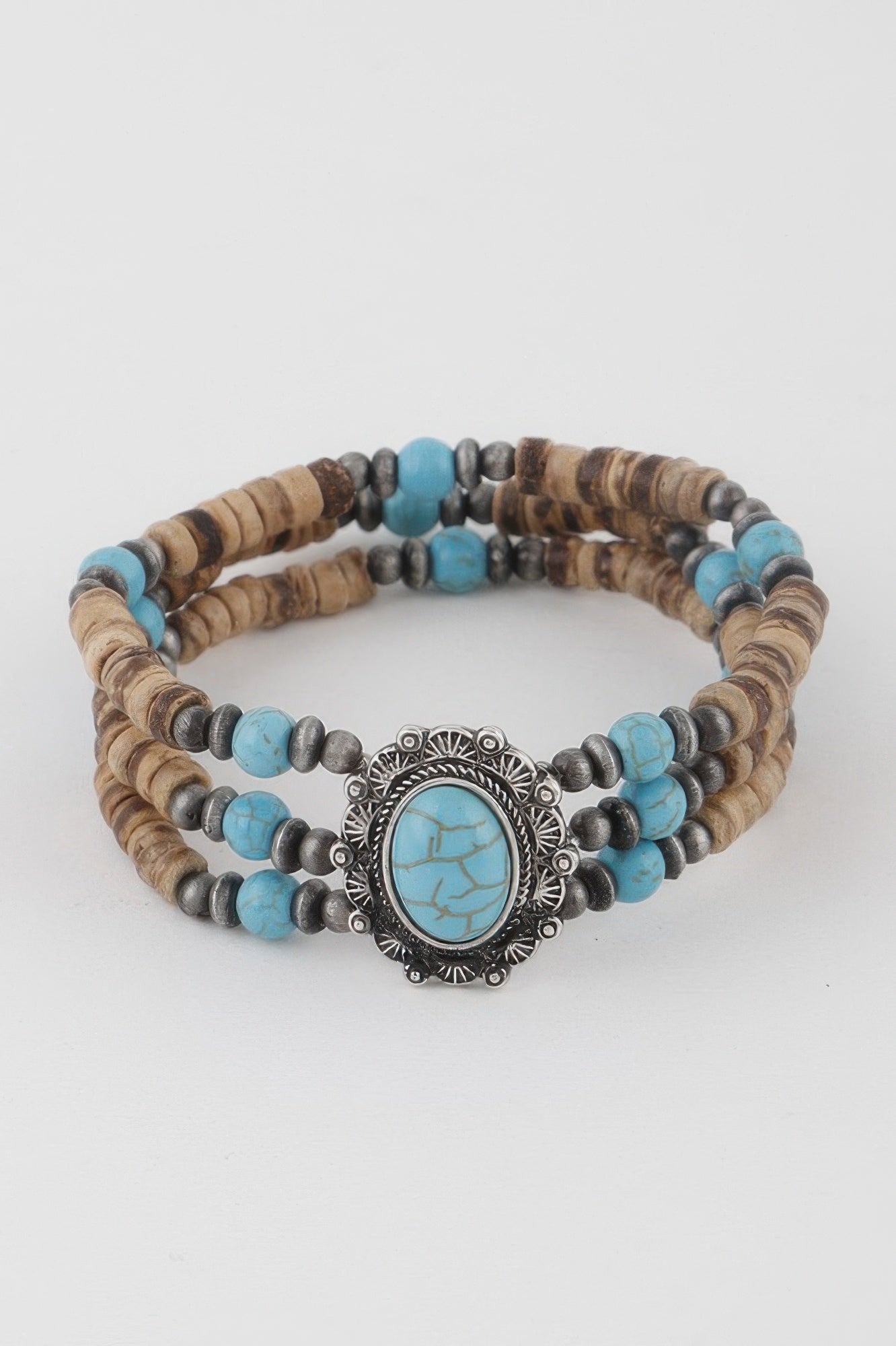 Beaded Vintage Stone Bracelet | Tigbuls Variety Fashion Shop