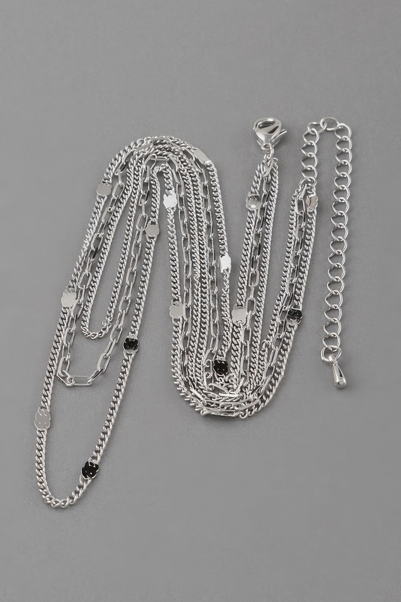 Triple Chain Necklace - Tigbul's Variety Fashion Shop