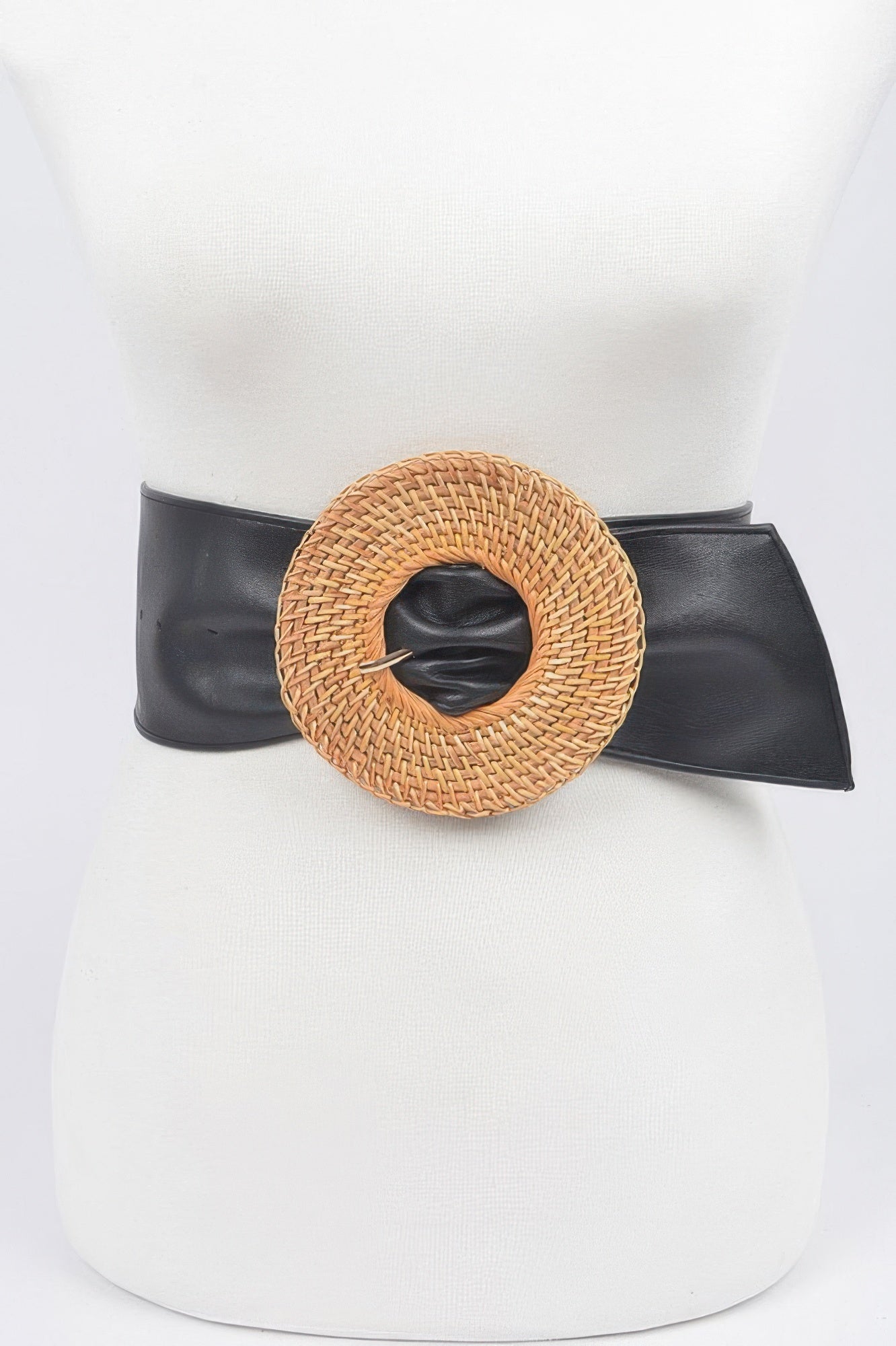 Bamboo Round Plus Size Belt - Tigbul's Variety Fashion Shop