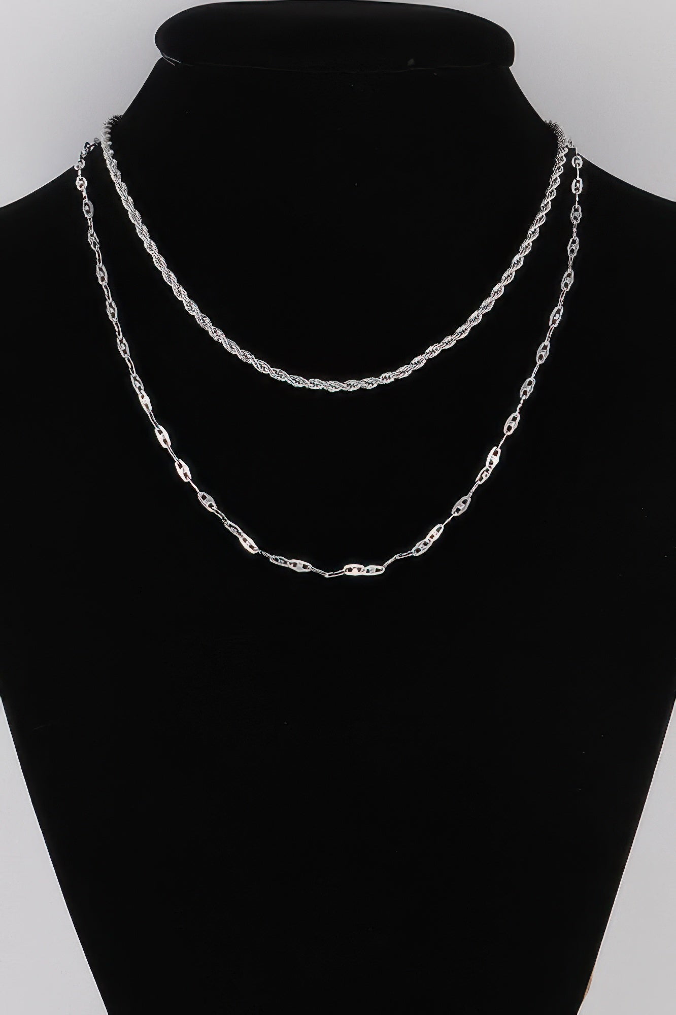 Link N Rope Chain Necklace - Tigbul's Variety Fashion Shop