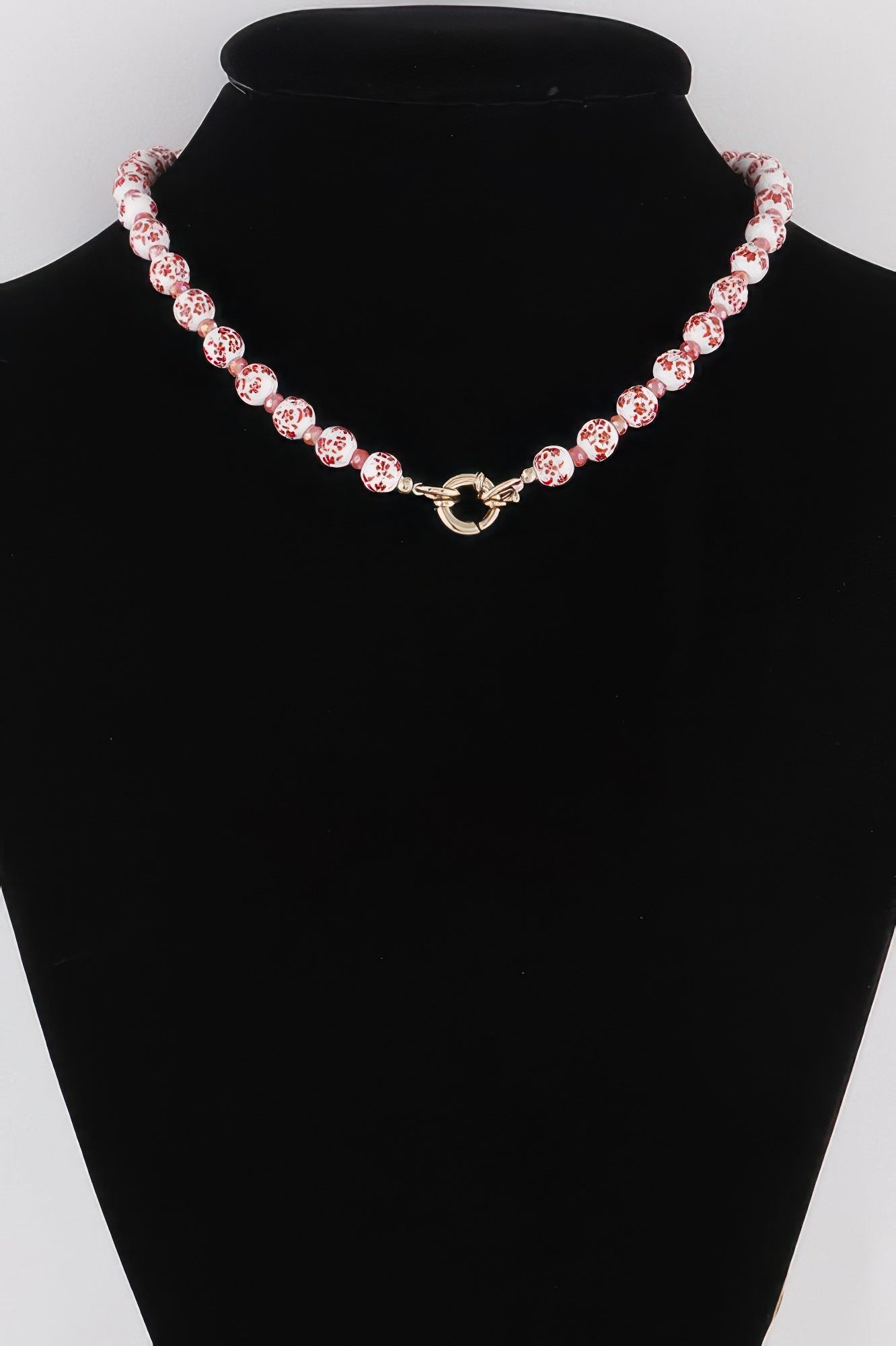 Flower Beaded Necklace - Tigbul's Variety Fashion Shop
