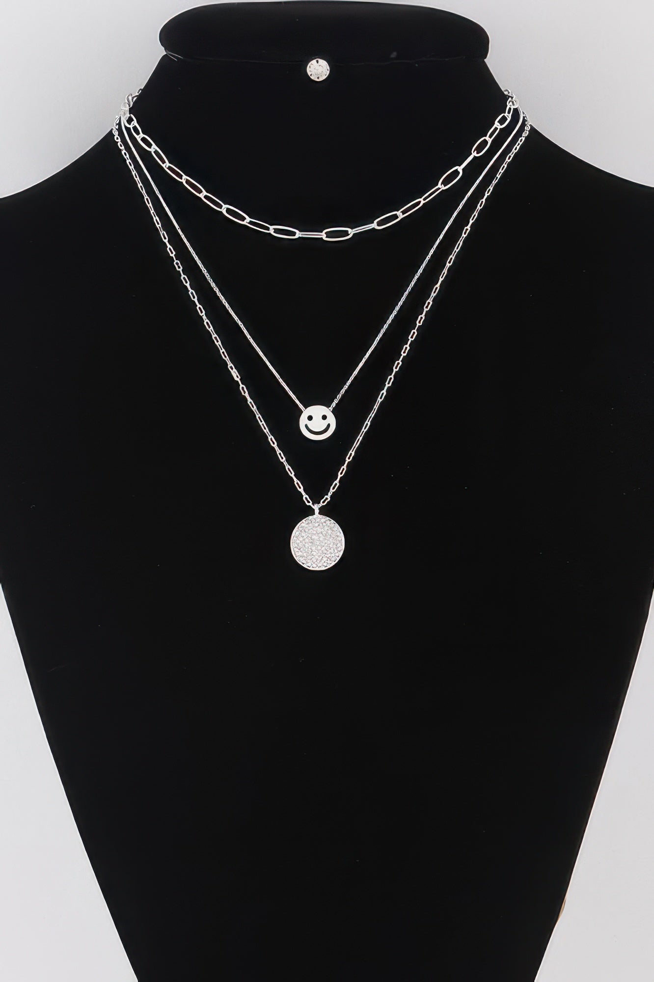 Multi Smiley Face Necklace - Tigbul's Variety Fashion Shop