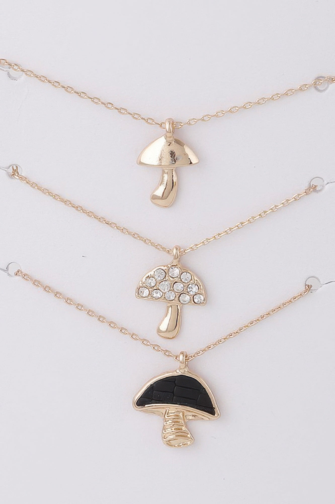 Mushroom Pendant Necklace Set - Tigbul's Variety Fashion Shop