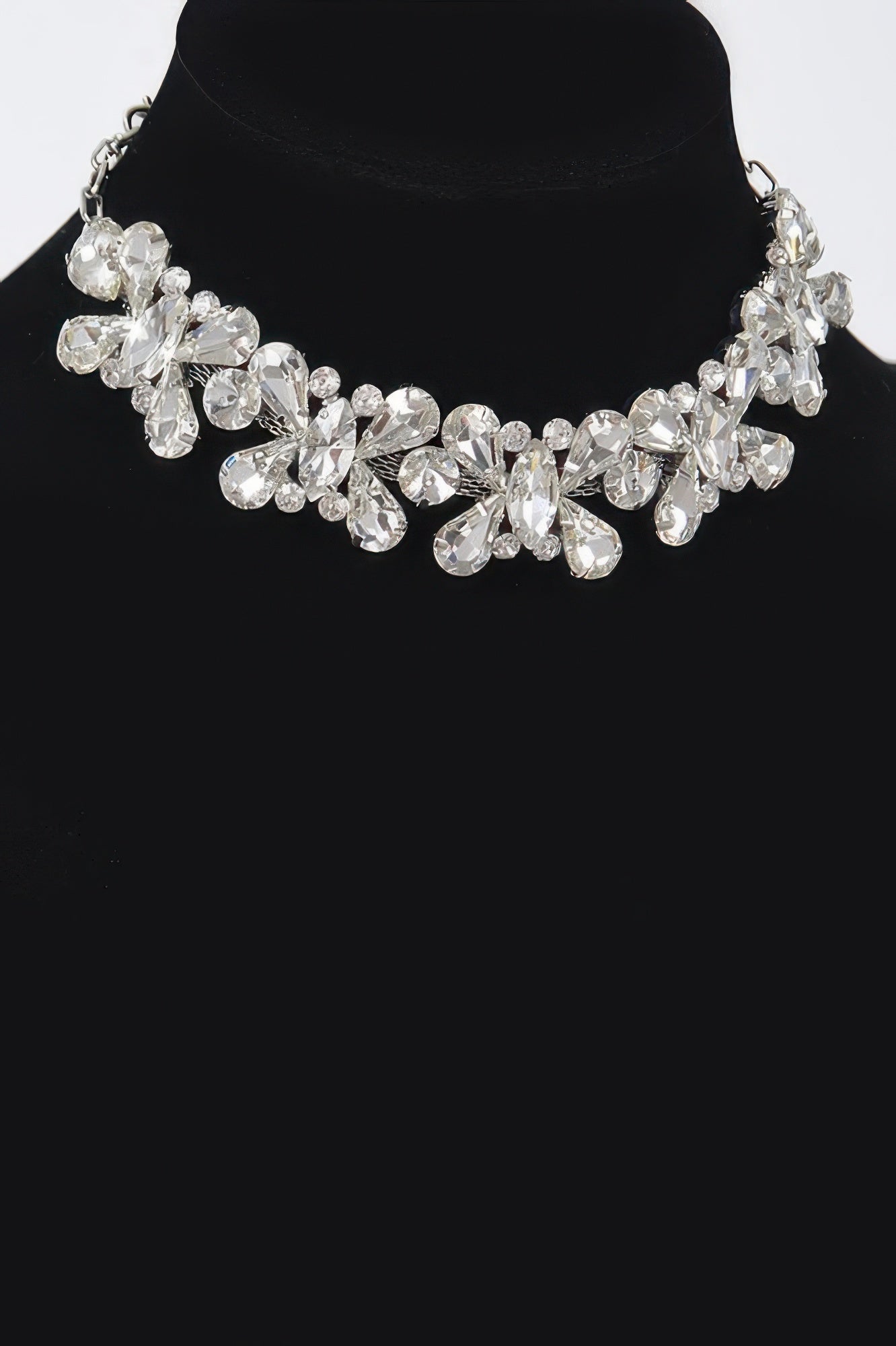 Ab Stone Earring And Necklace Set - Tigbul's Variety Fashion Shop
