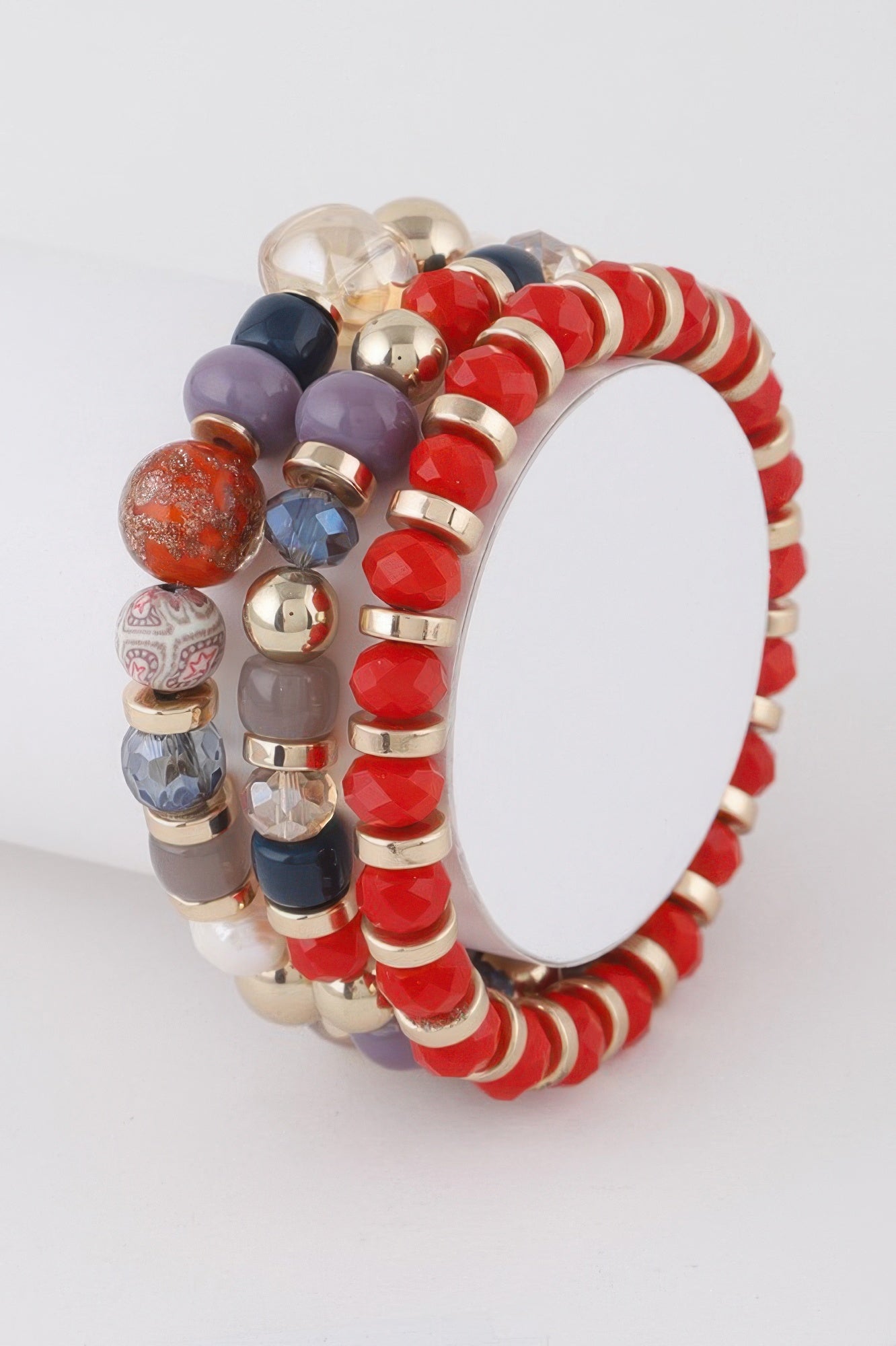 Multi Stone N Bead Bracelets - Tigbul's Variety Fashion Shop
