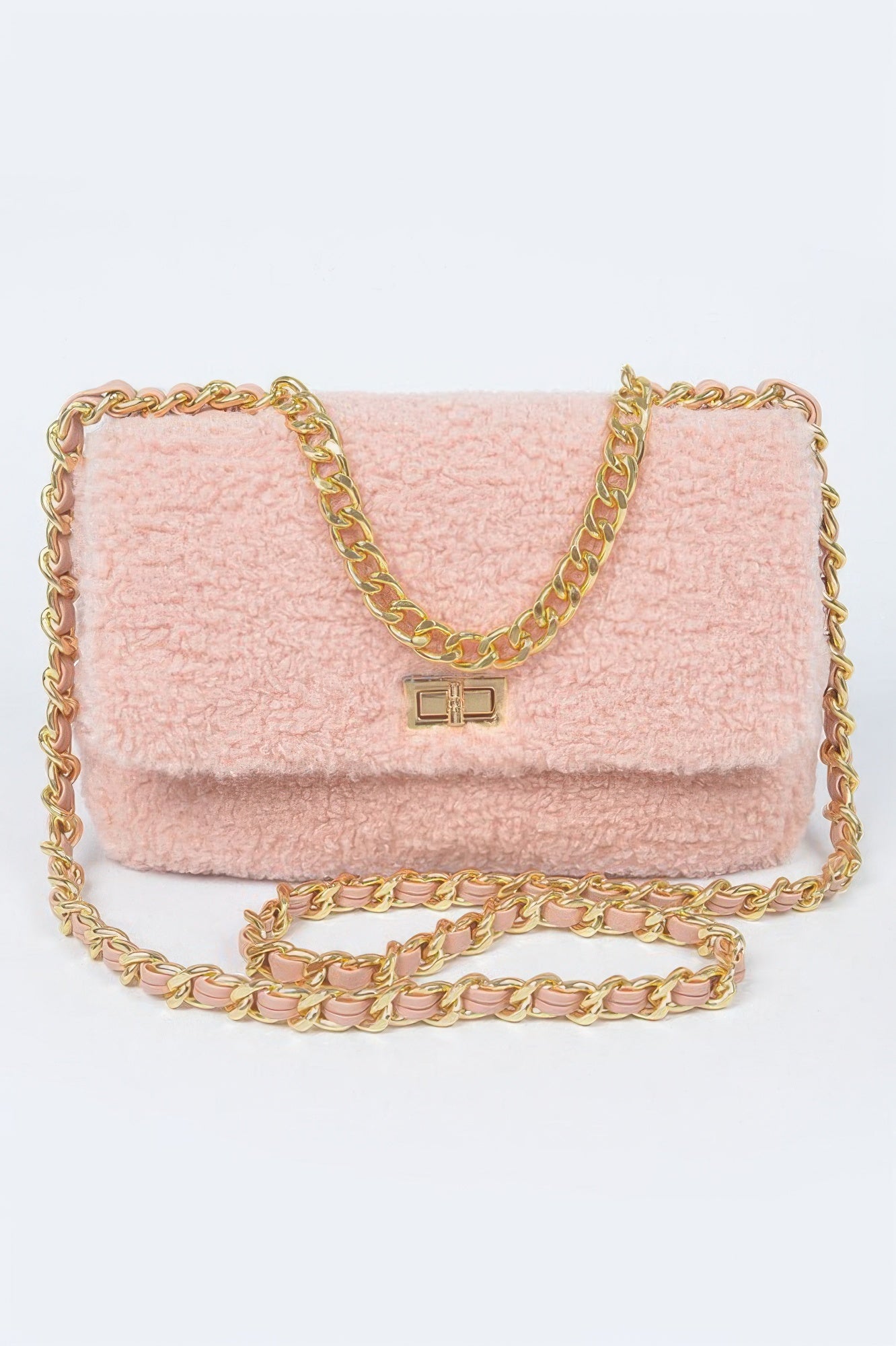 Faux Fur Shoulder Bag - Tigbul's Variety Fashion Shop