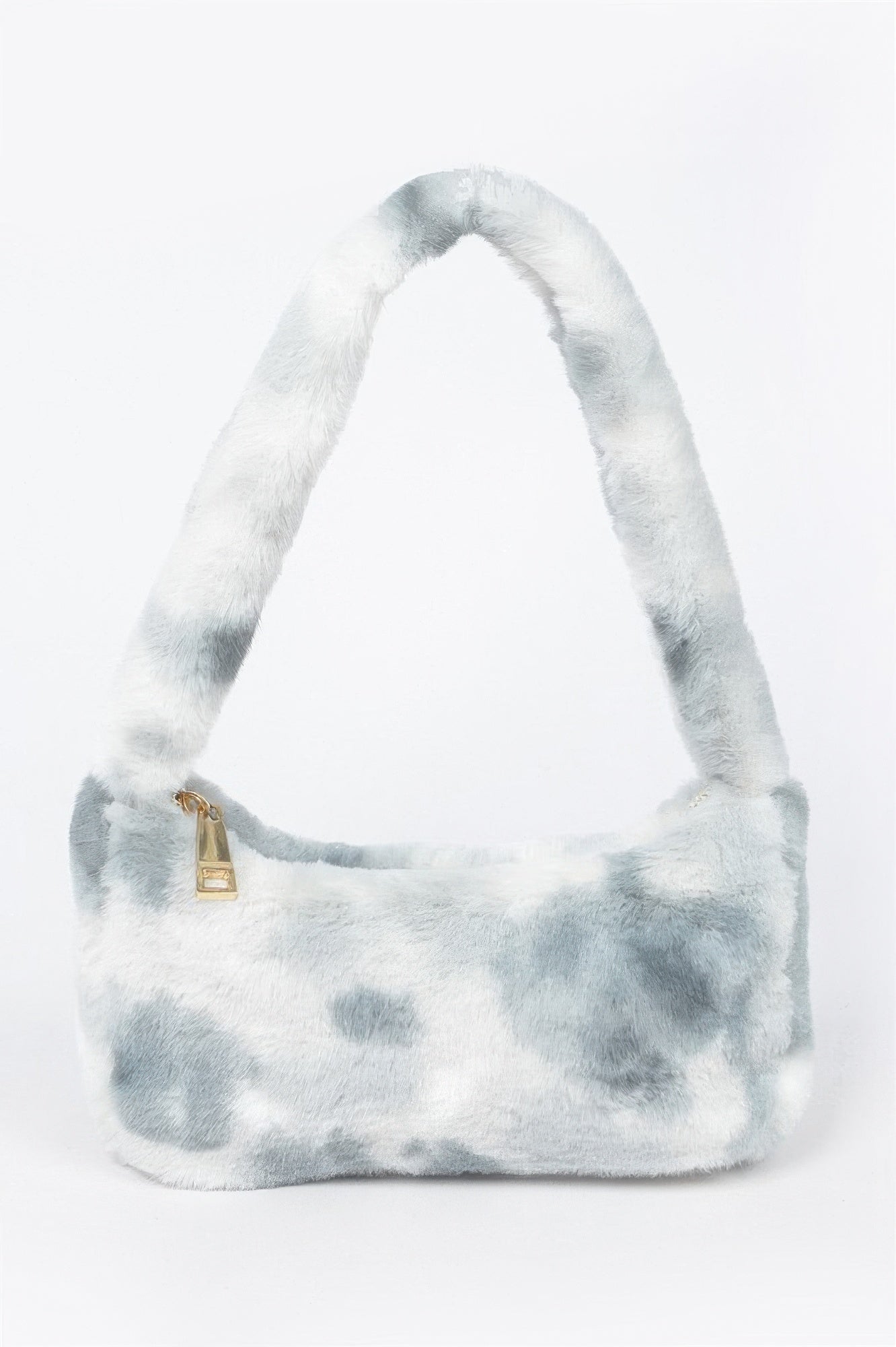 Tie Dye Fur Shoulder Bag - Tigbul's Variety Fashion Shop