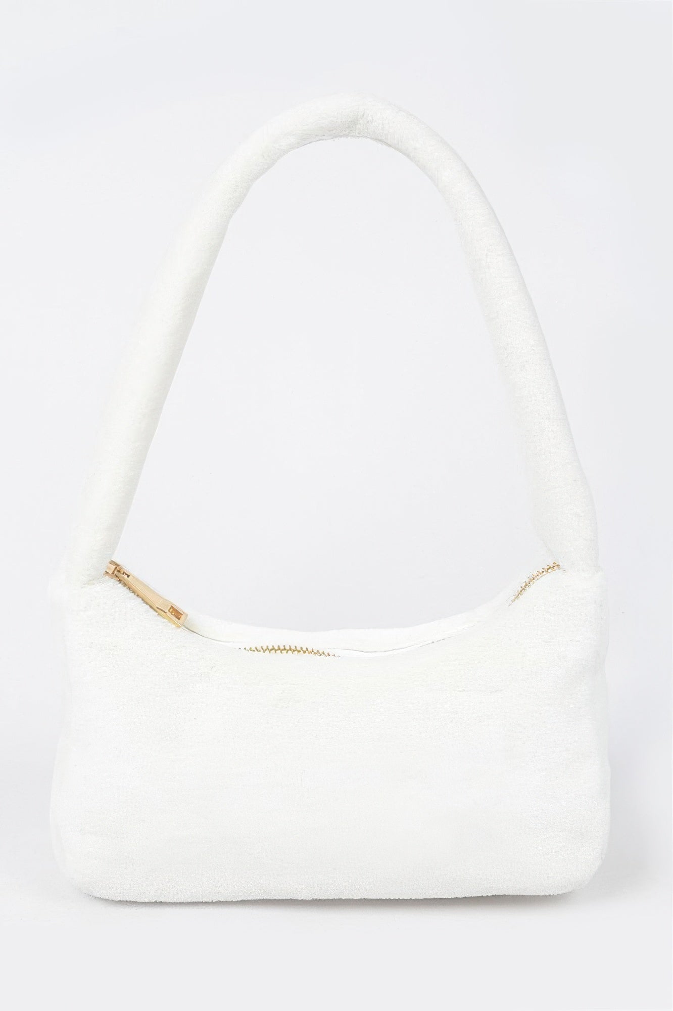 Solid Faux Fur Shoulder Bag - Tigbul's Variety Fashion Shop