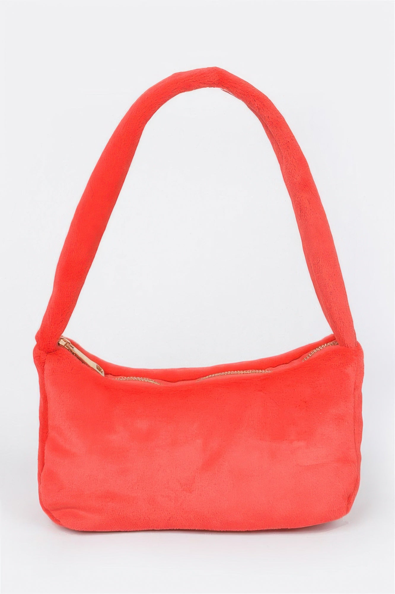 Solid Faux Fur Shoulder Bag - Tigbul's Variety Fashion Shop
