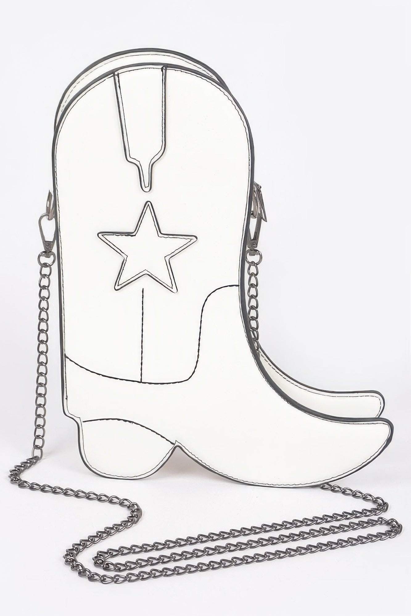 Cowboy Boots Crossbody Chain Bag - Tigbul's Variety Fashion Shop