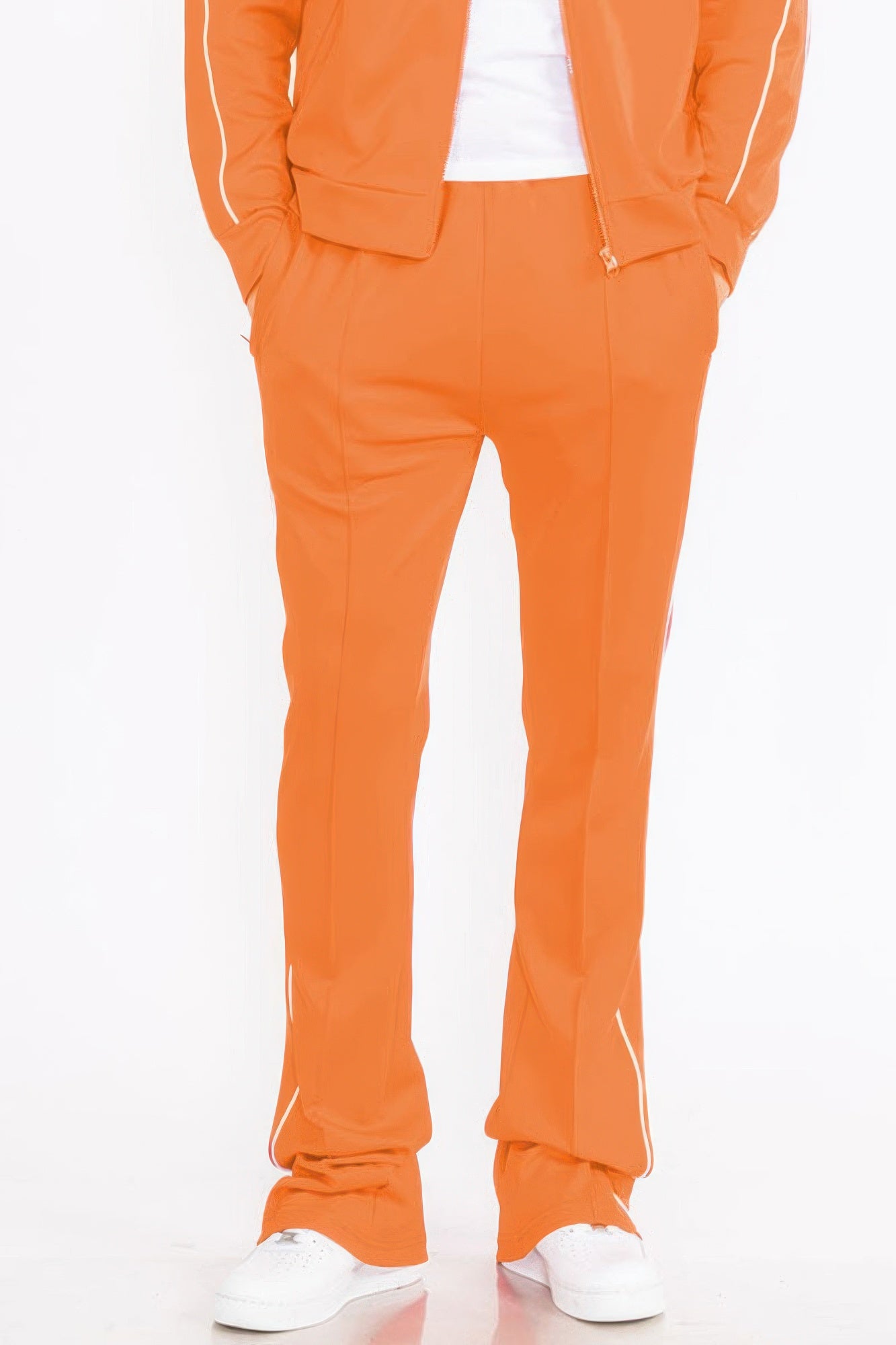 Relaxed Fit 100% Cotton Wide-leg Pants With Side Pockets - Tigbul's Variety Fashion Shop