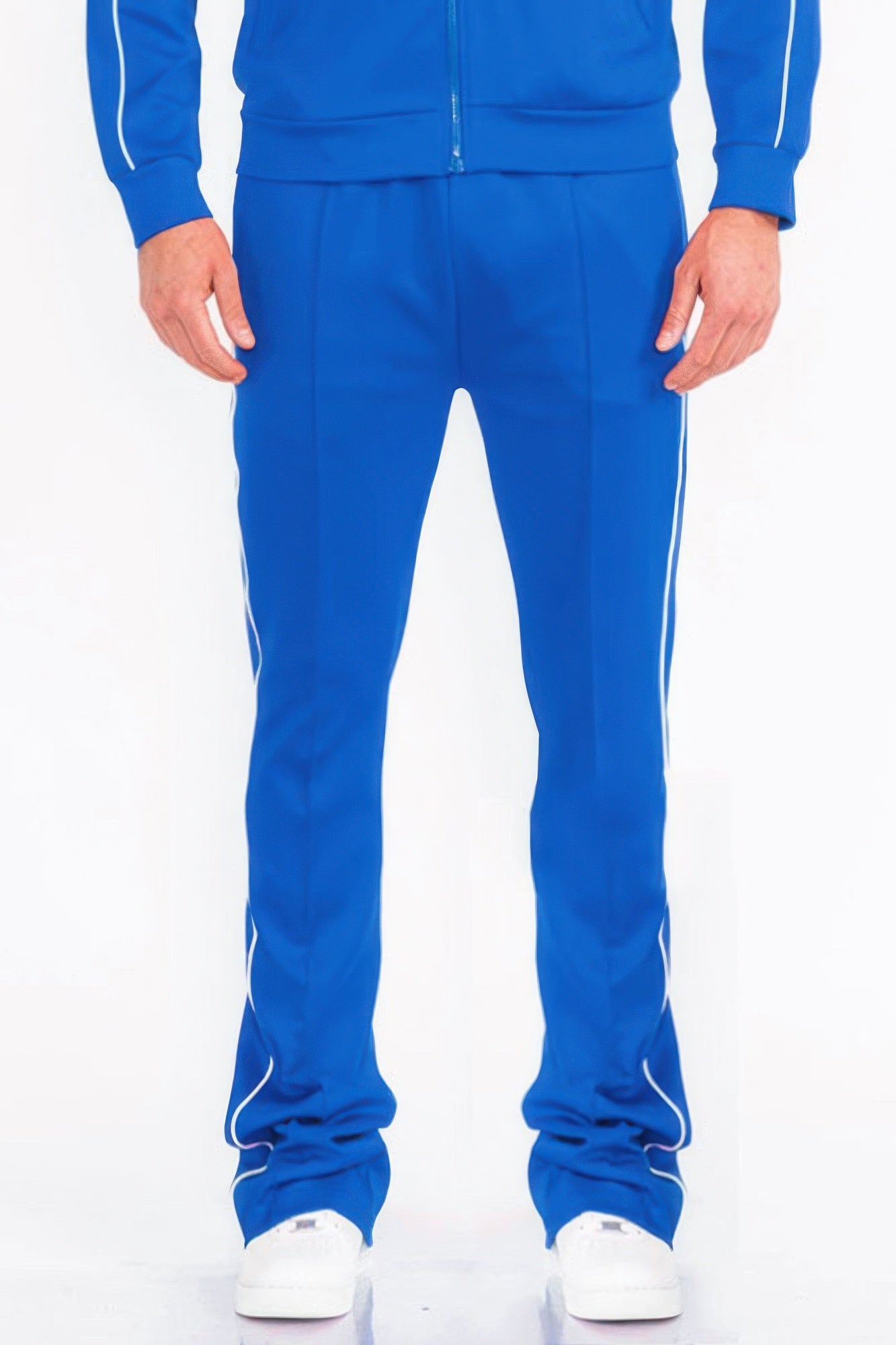 Relaxed Fit 100% Cotton Wide-leg Pants With Side Pockets - Tigbul's Variety Fashion Shop
