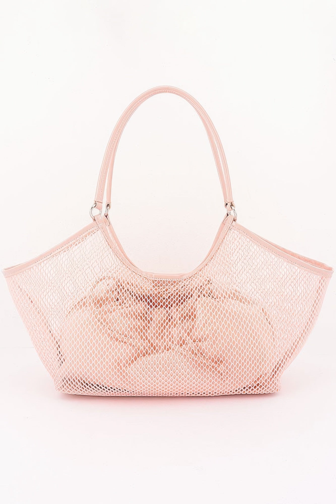 Mesh Tote Bag With Removable Liner | Tigbuls Variety Fashion Shop