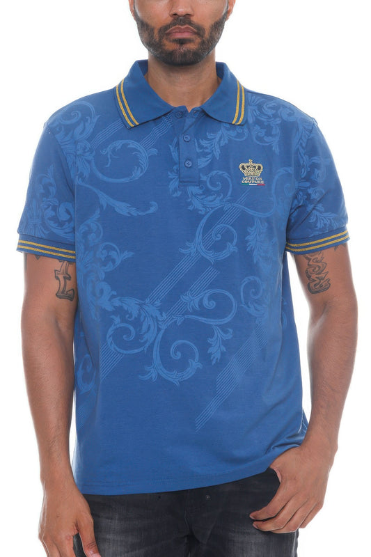 Version Couture Polo Button Down Shirt - Tigbul's Variety Fashion Shop