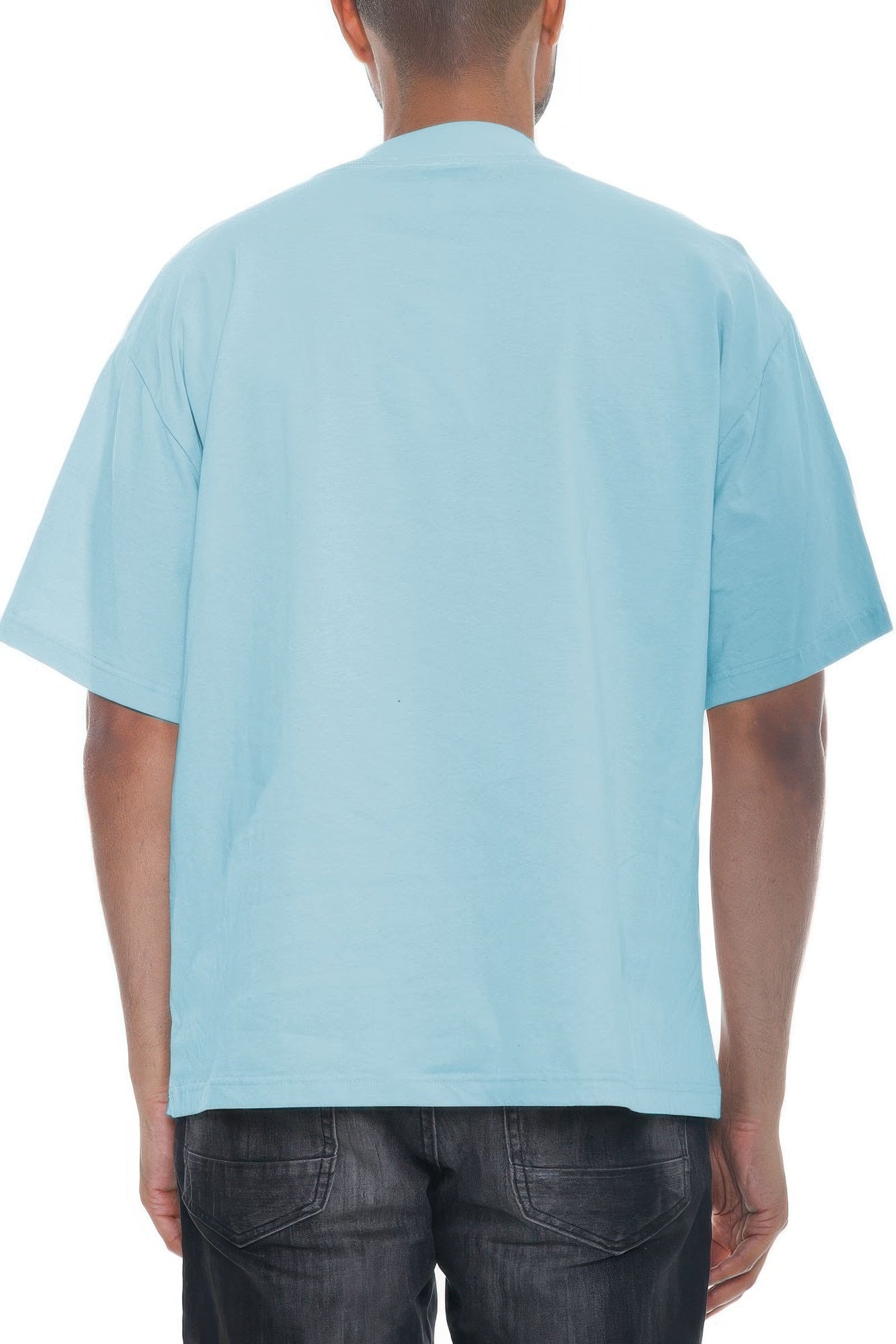 Premium Cotton Drop Shoulder Tee - Tigbul's Variety Fashion Shop