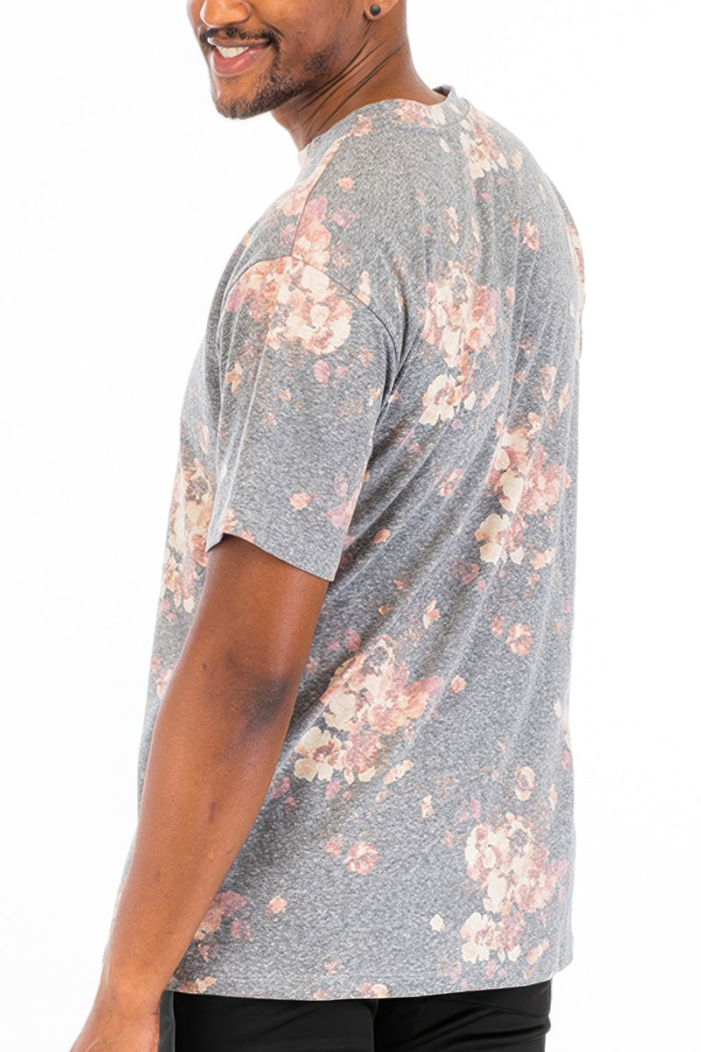 Heathered Floral T-shirt | Tigbuls Variety Fashion Shop