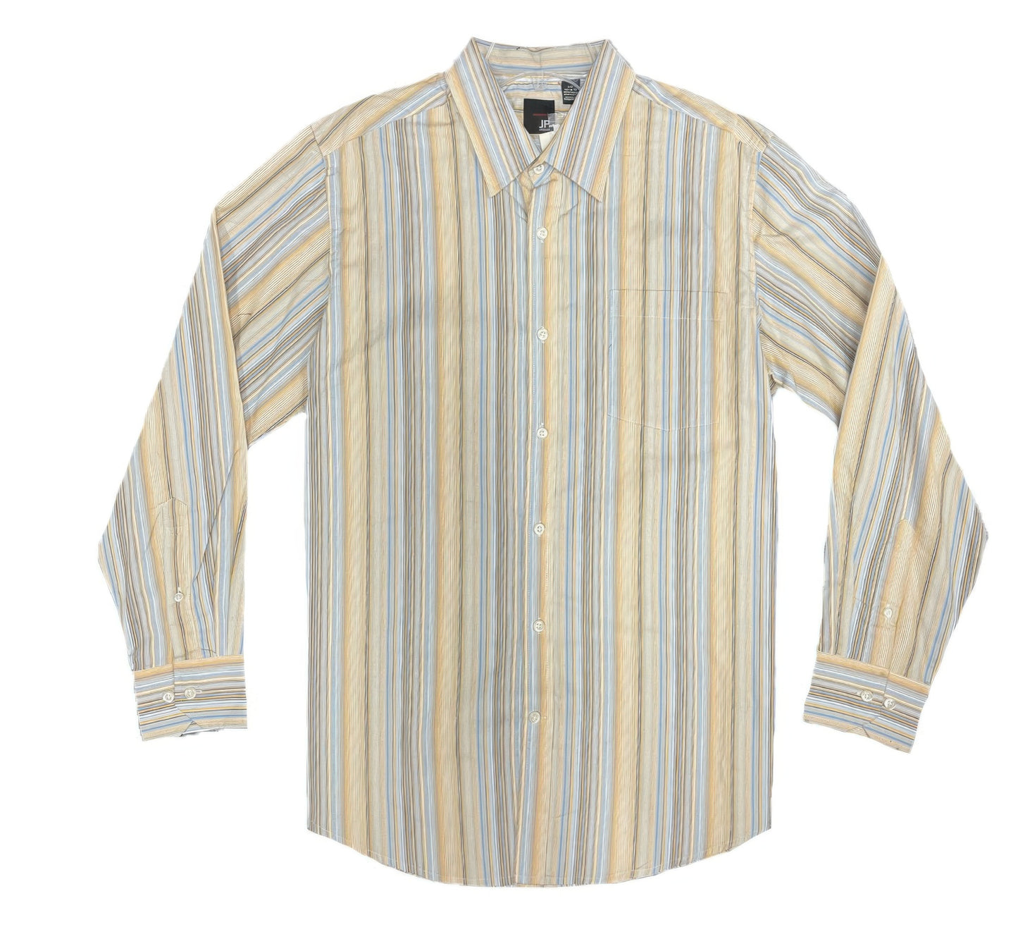 Michael Brandon Long Sleeve Striped Shirt - Tigbul's Variety Fashion Shop