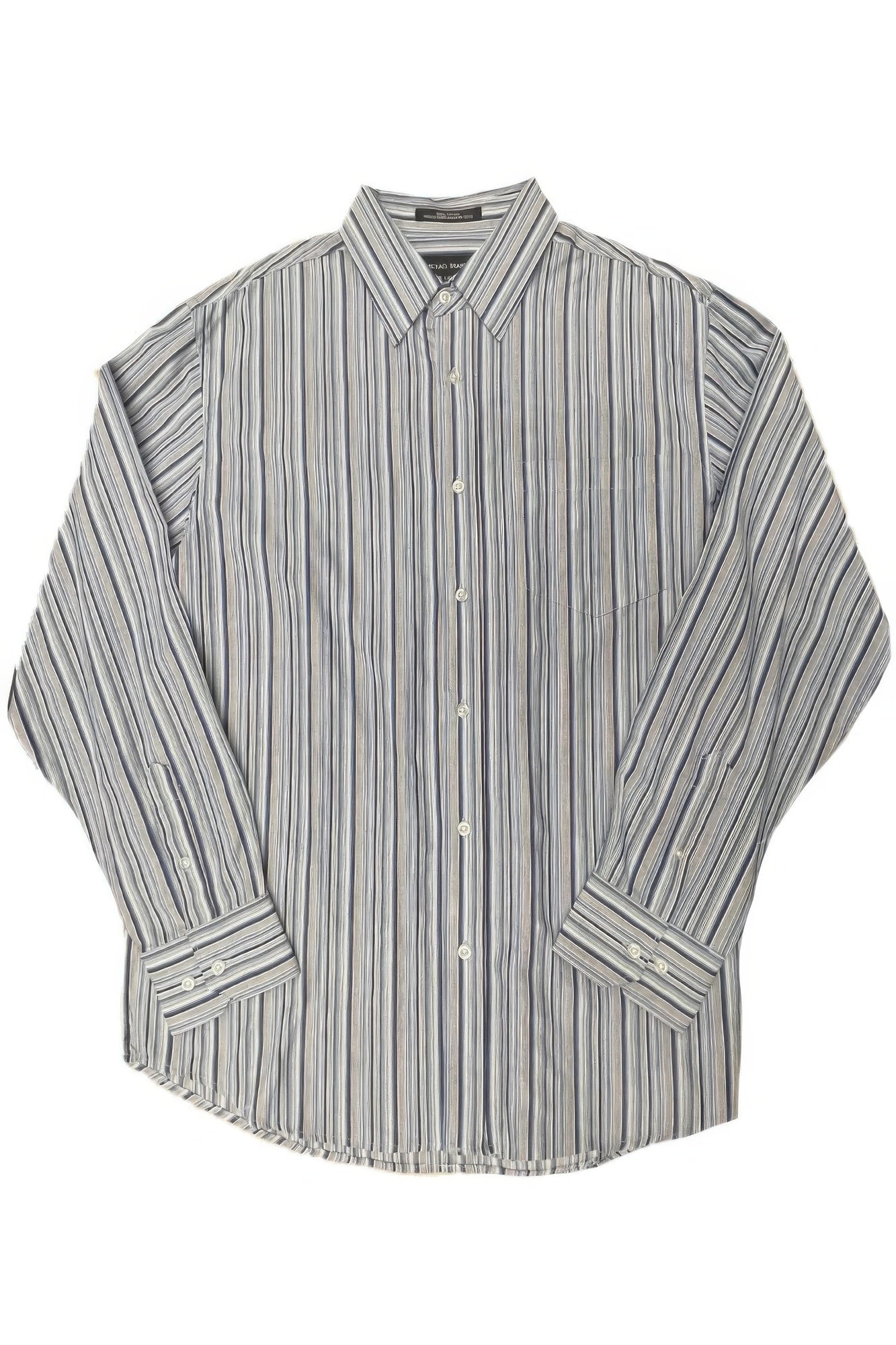 Michael Brandon Long Sleeve Striped Shirt - Tigbul's Variety Fashion Shop