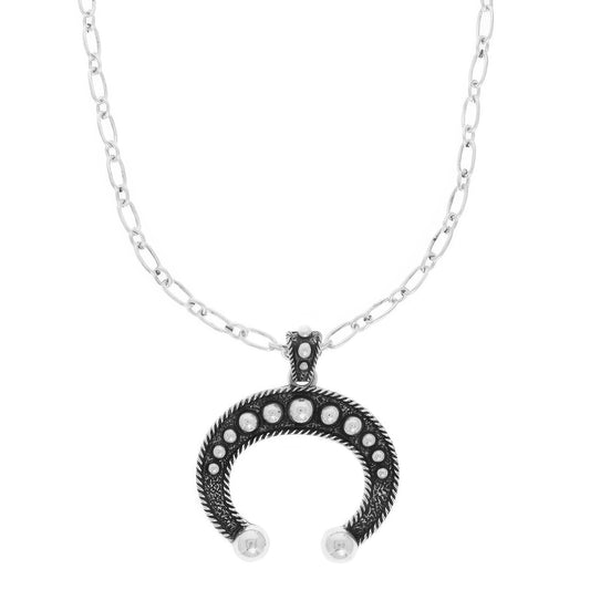 Western Bubble Squash Blossom Pendant Necklace - Tigbul's Variety Fashion Shop