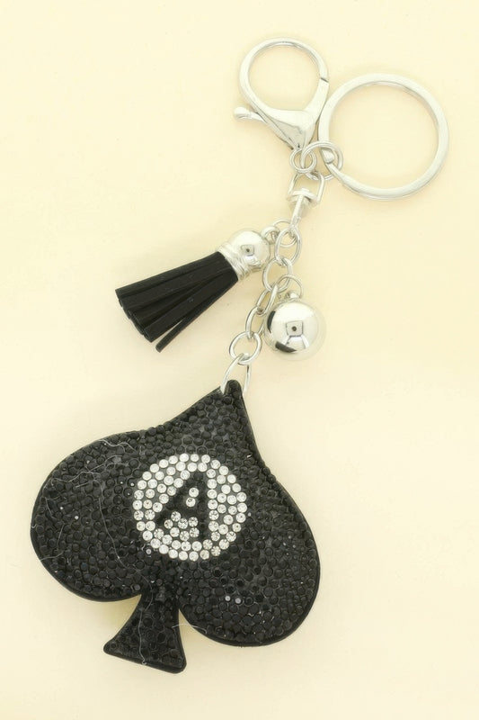 Las Vegas Jeweled Keychain - Tigbul's Variety Fashion Shop