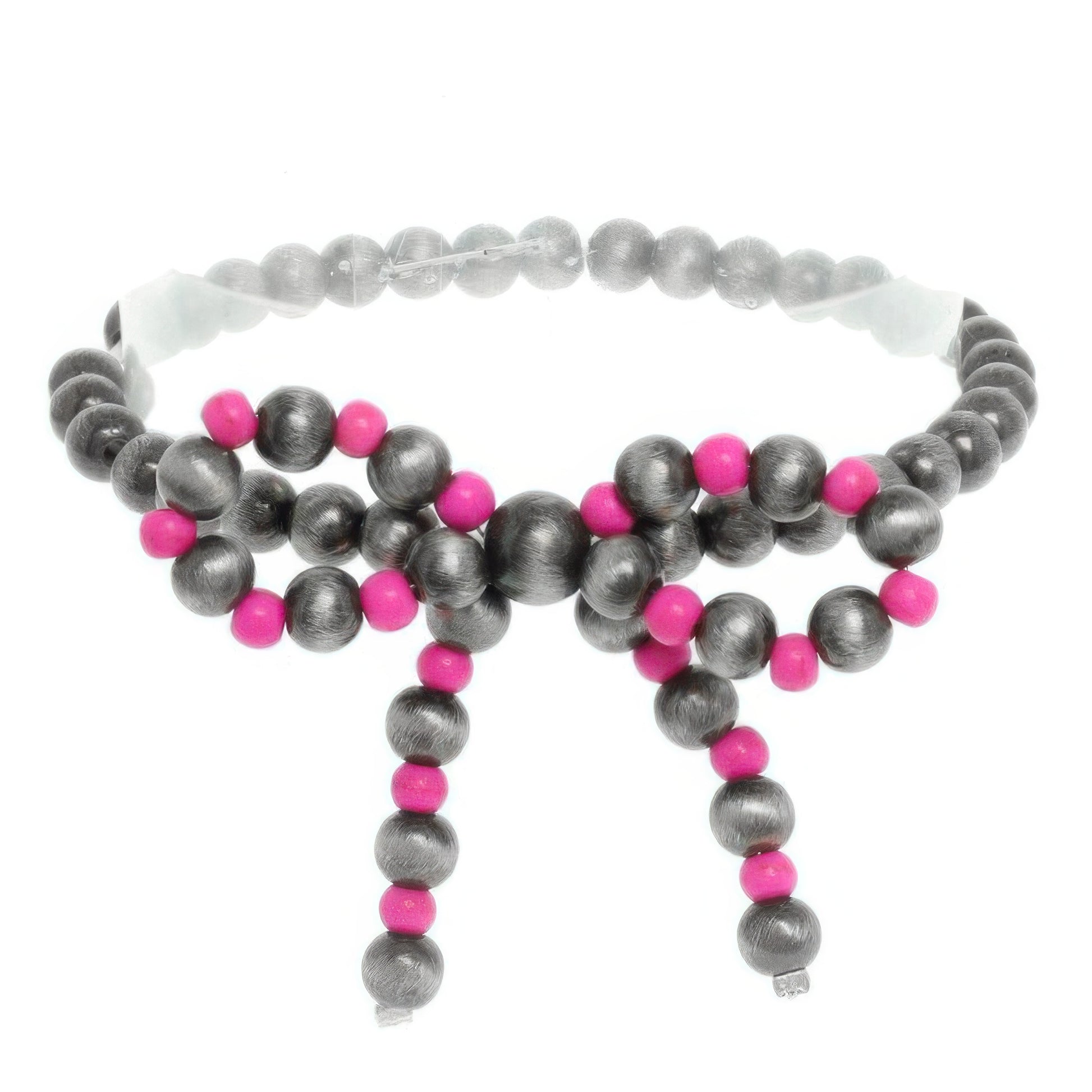Western Bow Beaded Stretch Bracelet - Tigbul's Variety Fashion Shop