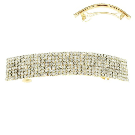 Rhinestone Embellished Hair Barrette Clip - Tigbul's Variety Fashion Shop