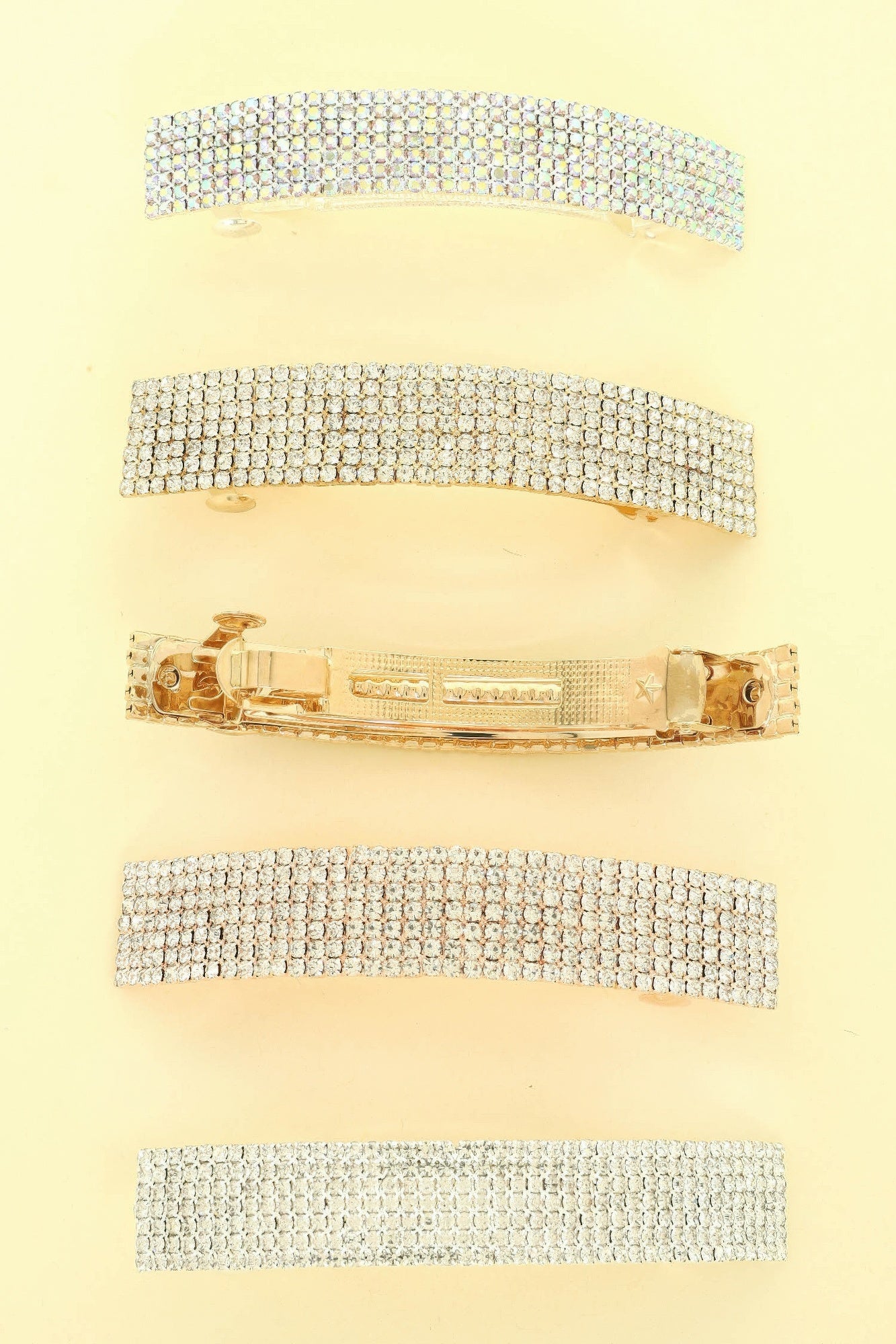 Rhinestone Embellished Hair Barrette Clip - Tigbul's Variety Fashion Shop
