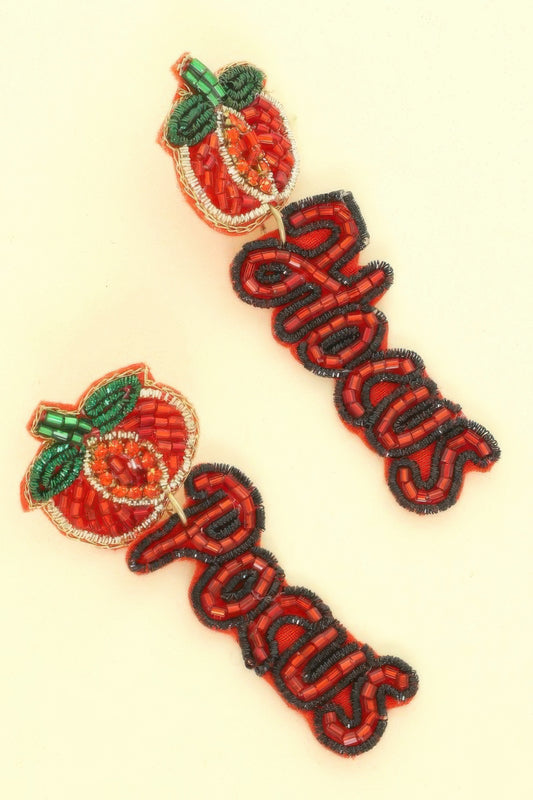 Halloween Hocus Pocus Seed Beaded Earrings - Tigbul's Variety Fashion Shop