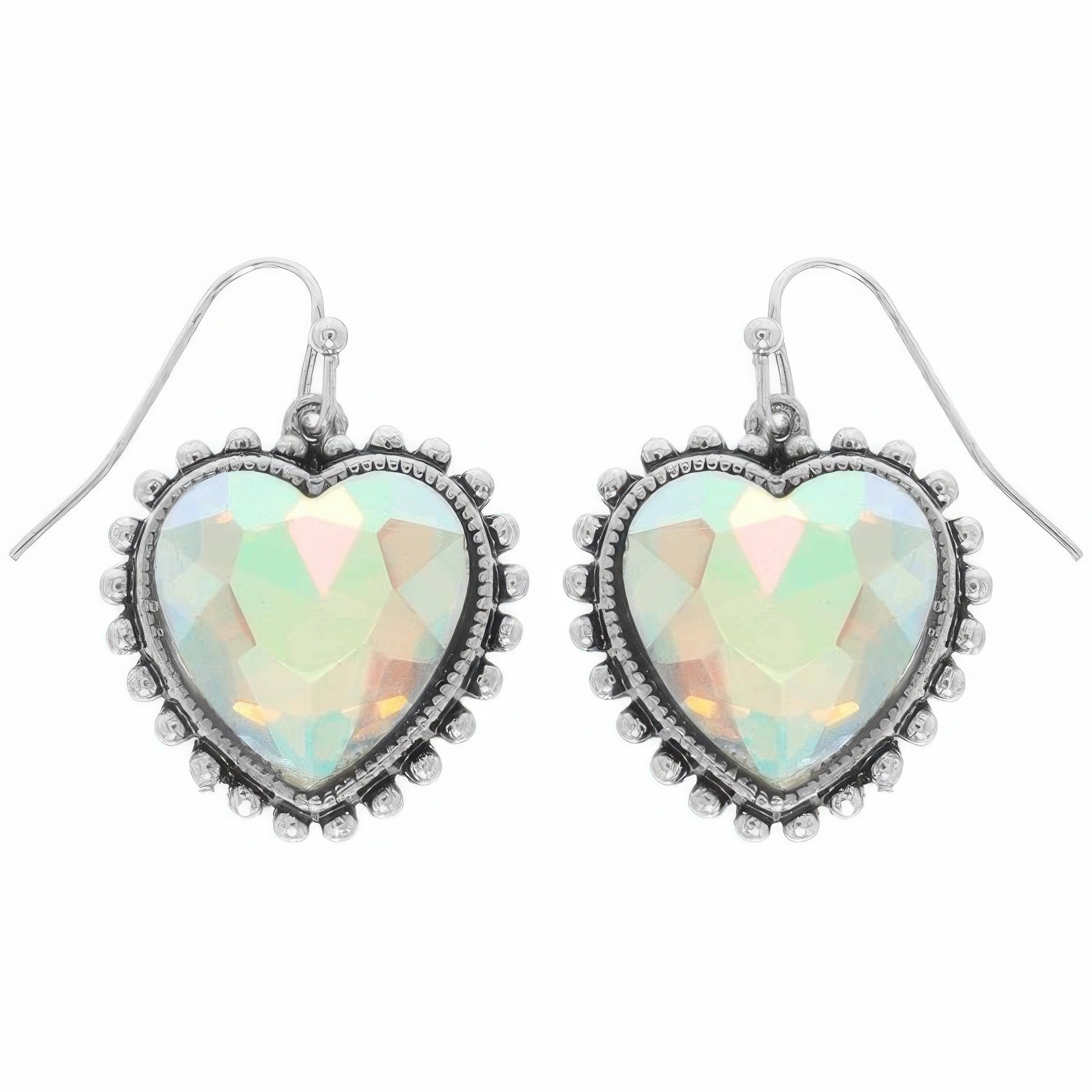 Western Heart Concho Earrings - Tigbul's Variety Fashion Shop